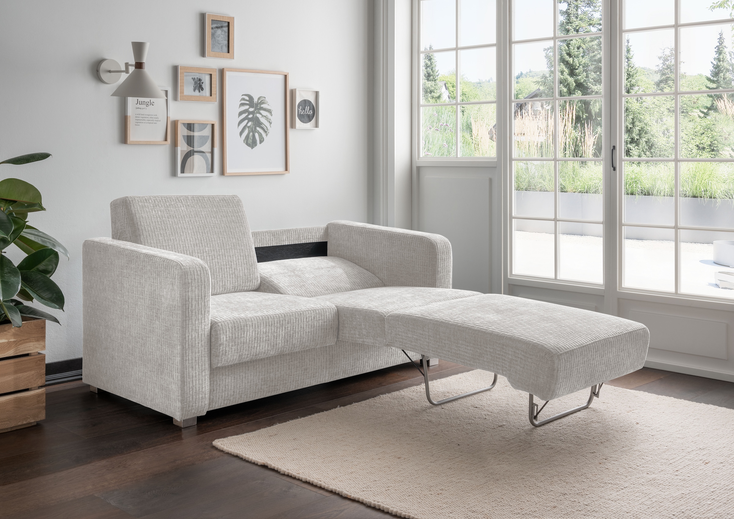 INOSIGN Schlafsofa »Mia Problemlöser Sofa, Einzelauszug, Bettsofa, zeitlos günstig online kaufen