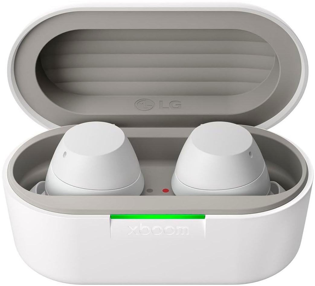 LG Kopfhörer »xboom Buds«, Bluetooth, Active Noise Cancelling (ANC), In-Ear-Kopfhörer mit ANC, Signature Sound und Graphen Treiber