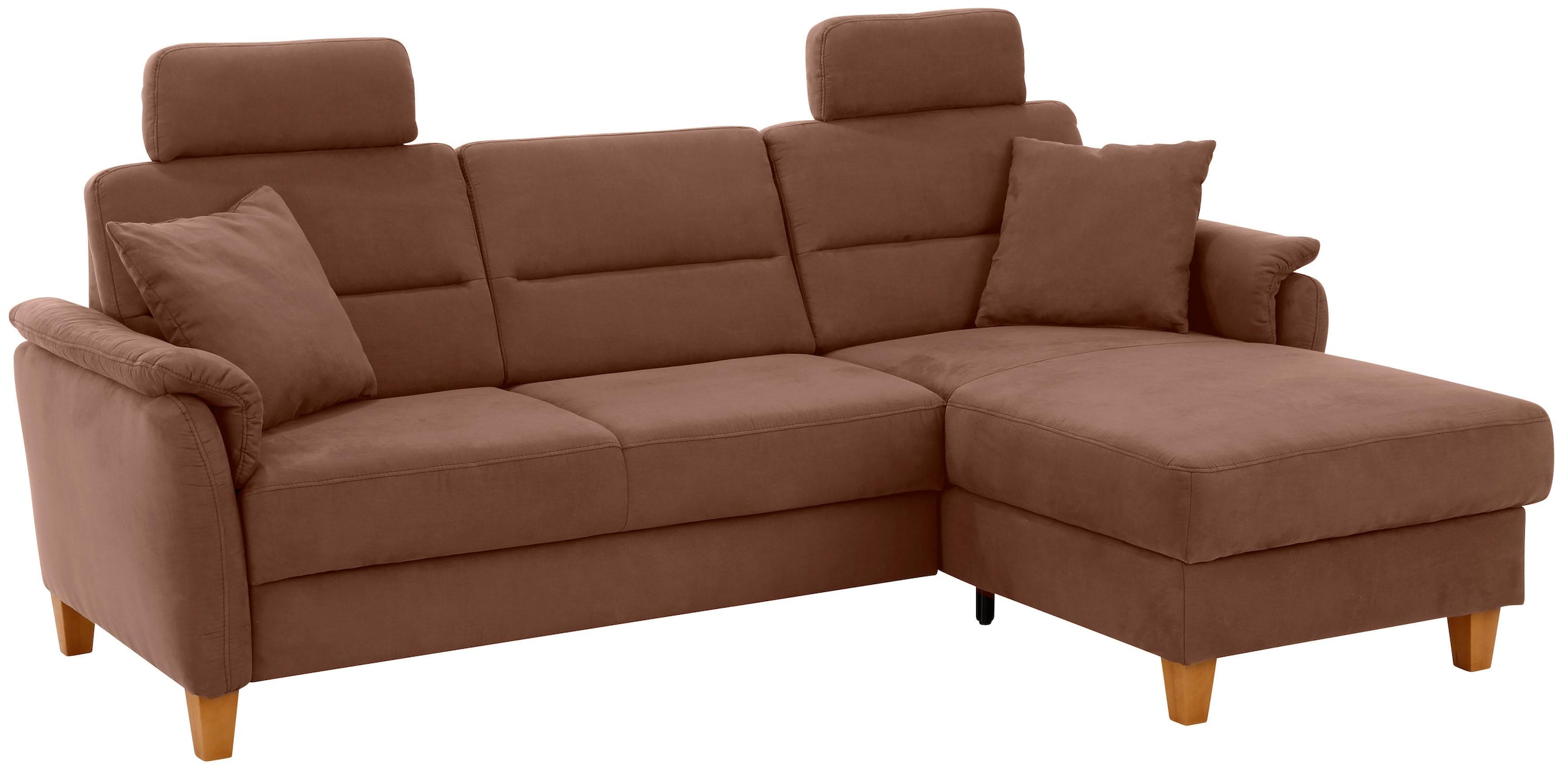 Home affaire Ecksofa »Palmera L-Form«, Federkern, wahlweise mit Bettfunktion und mit/ohne Bettkasten