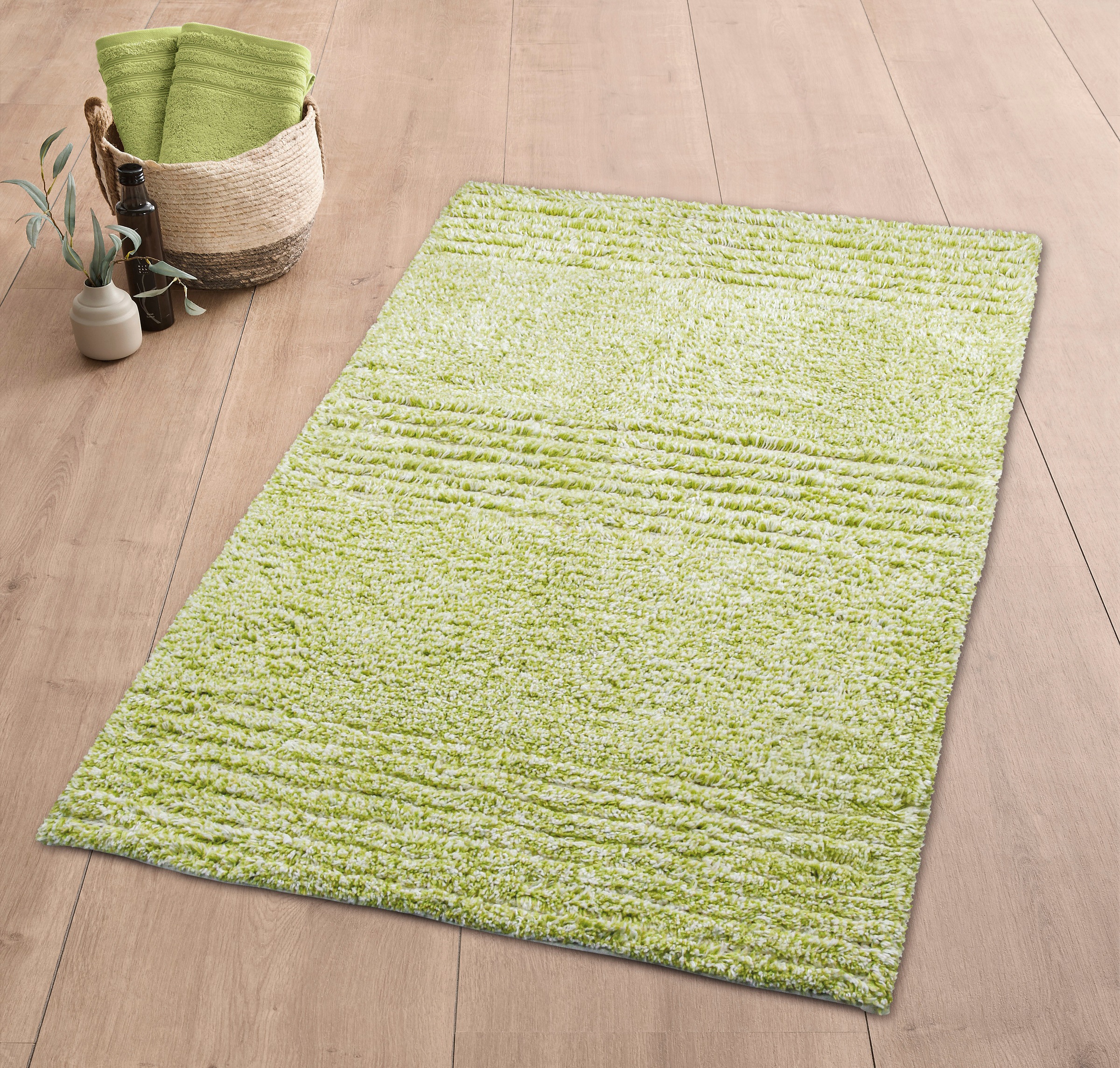 Kleine Wolke Badematte »»Planta«« Höhe 8 mm rutschhemmend beschichtet fußbo günstig online kaufen