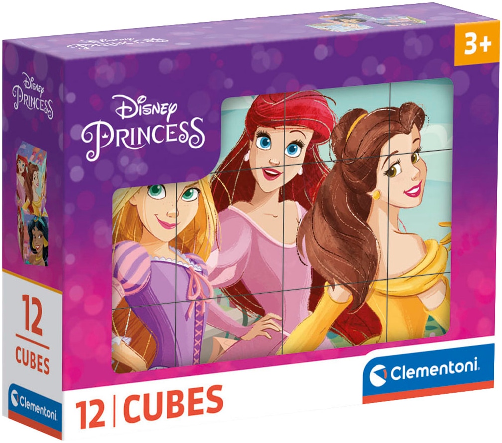 Clementoni® Würfelpuzzle »Disney Princess«, Made in Europe