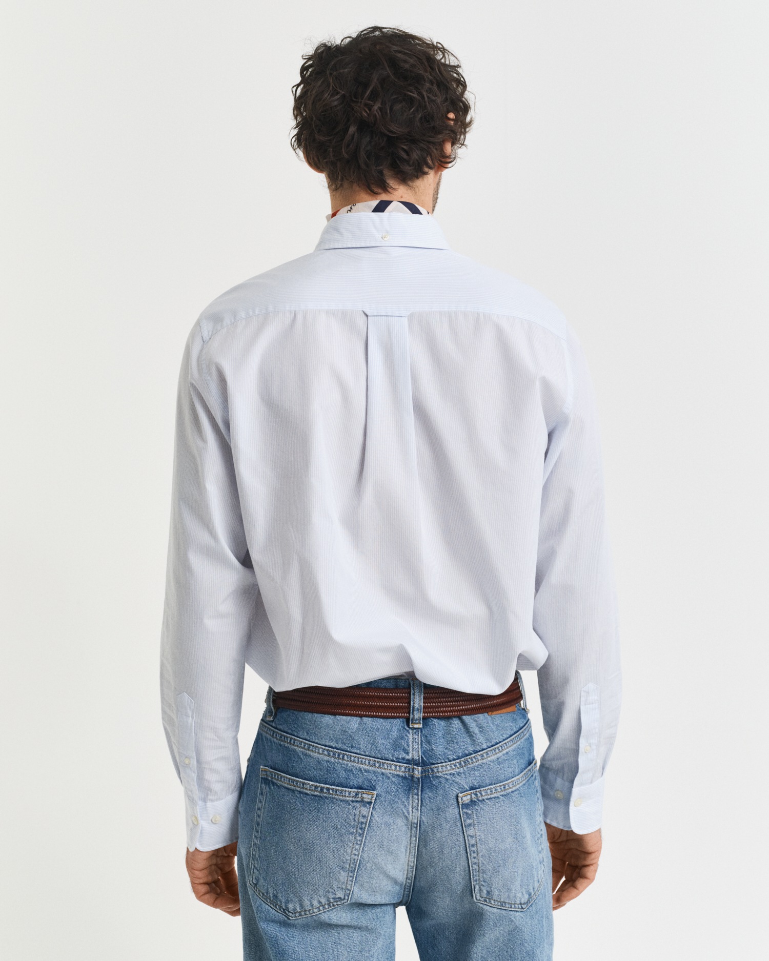 Gant Langarmhemd »REG POPLIN BANKER SHIRT« Banker Stripe Popeline, leichte Baumwolle