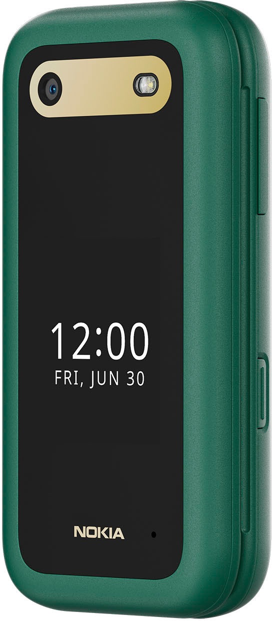 3. Bild von Nokia Klapphandy »2660 Flip«, grün, 7,11 cm/2,8 Zoll, 0,13 GB Speicherplatz, 0,3 MP Kamera