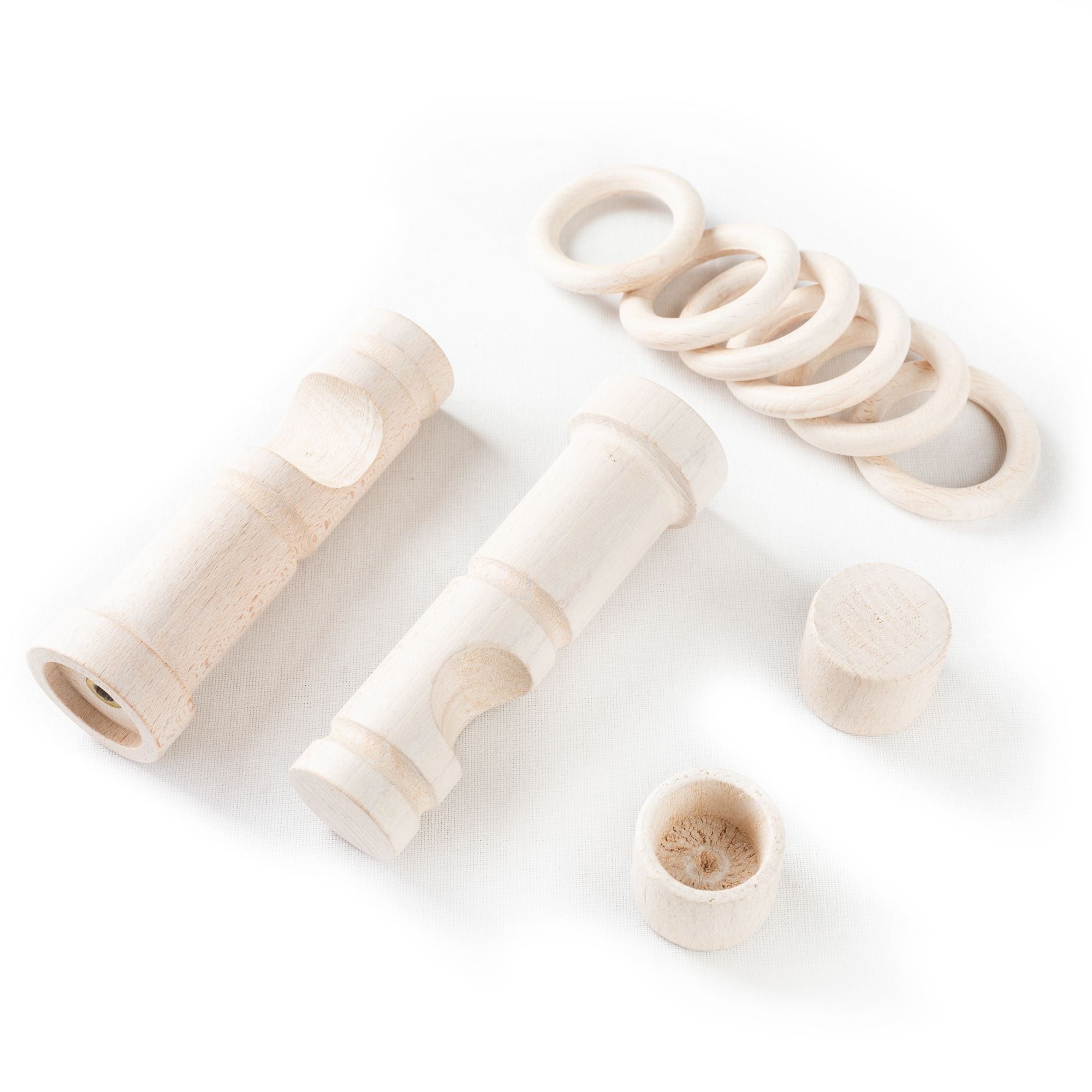 SN DECO GROUP Gardinenstange »Cafiro«, 1 läufig-läufig, Fixmaß, 28 mm, Holz, verschiedene Längen und Farben, Komplettset