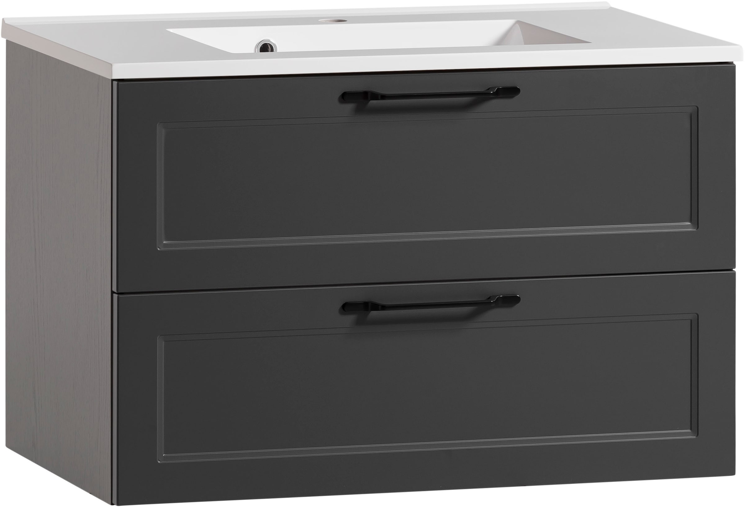 welltime Waschtisch »Lana«, Badmöbel inkl. Waschbecken, 80 cm breit