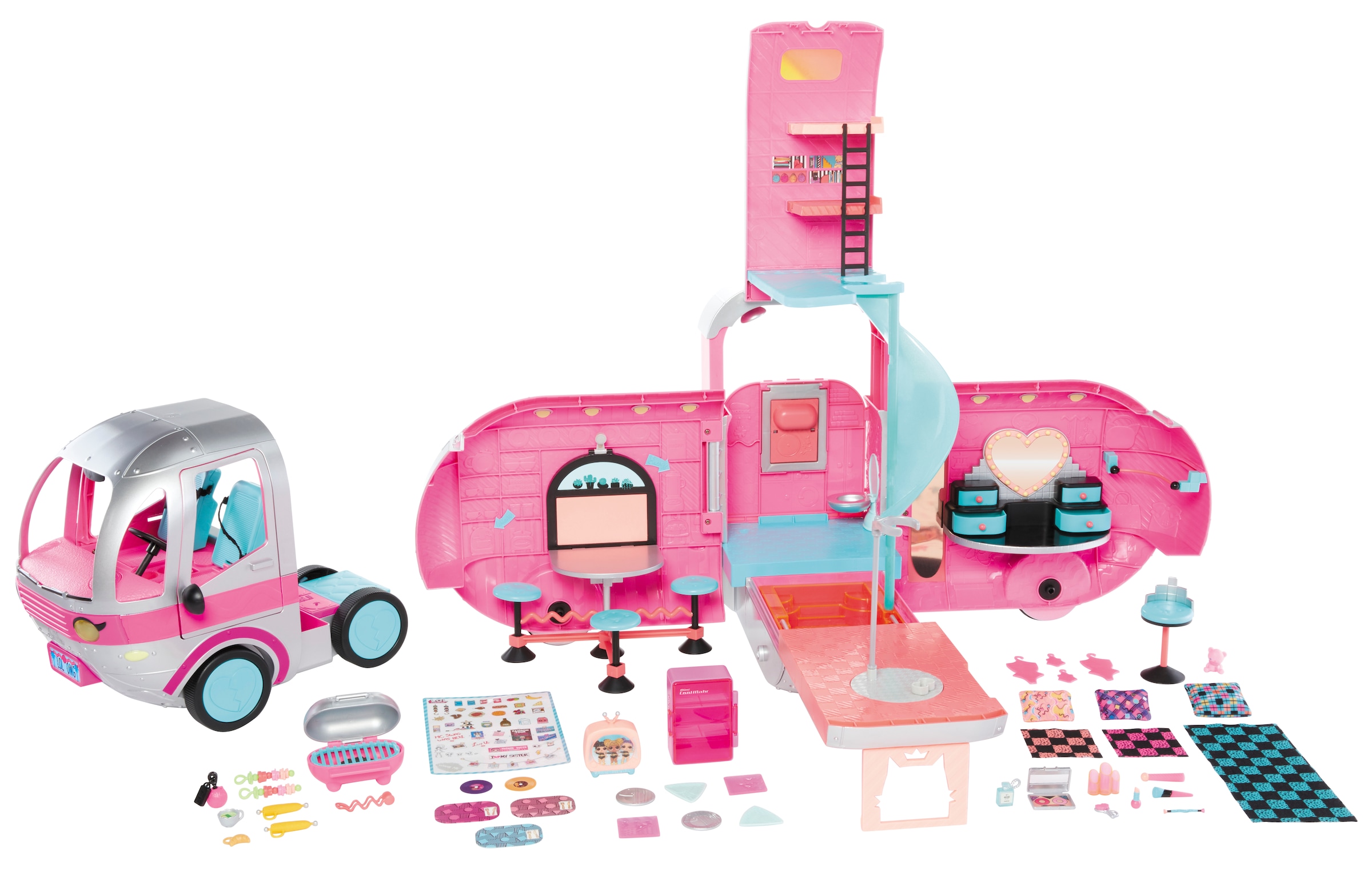 L.O.L. SURPRISE! Spielzeug-Auto »L.O.L. Surprise Glamper« für alle LOL Surprise Dolls und OMG Fashion Dolls; mit Licht und Sound