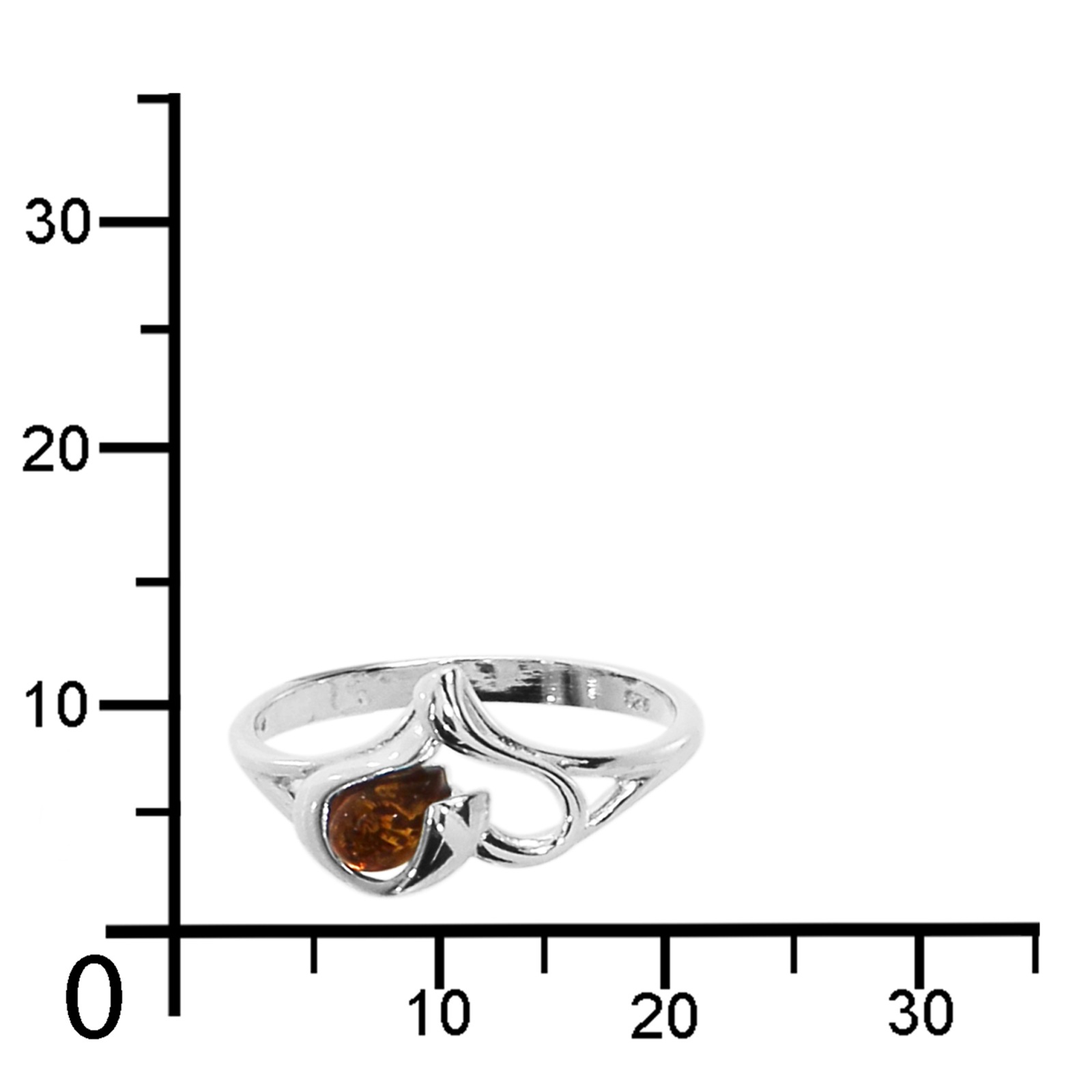 OSTSEE-SCHMUCK Fingerring »Ostsee-Schmuck Ring Herz Ring Herz«, (1 tlg.)