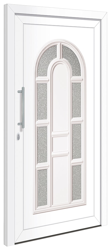 RORO Türen & Fenster »Otto inklusive bestellen cm, Haustür Griff, online weiß, Türrahmen BxH: 110x210 ohne 18«