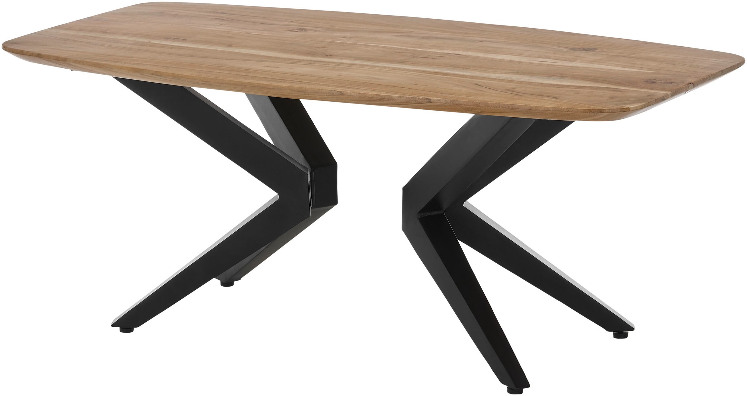 Stolkom Couchtisch »Bill Wohnzimmertisch Akazie Massivholz, BxHxT 110x45x60 günstig online kaufen