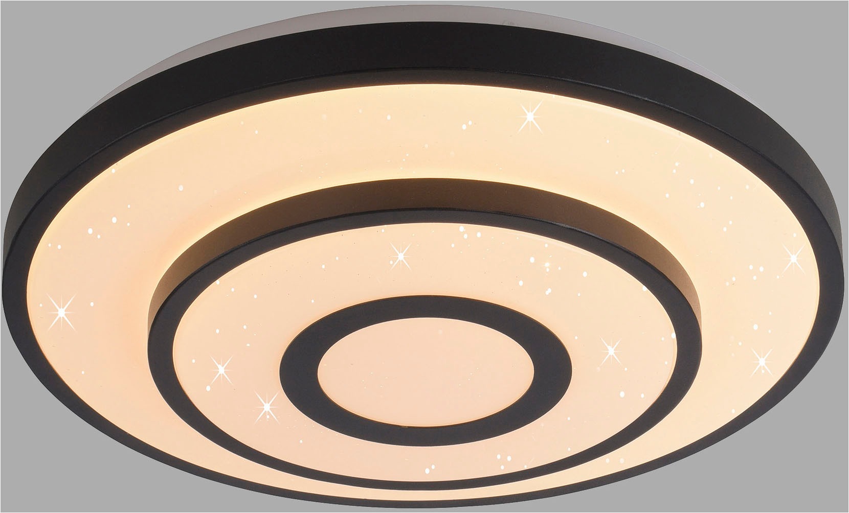 JUST LIGHT LED Deckenleuchte »TURANUS« LED-Board 1 Stk. Warmweiß Starry-Cover