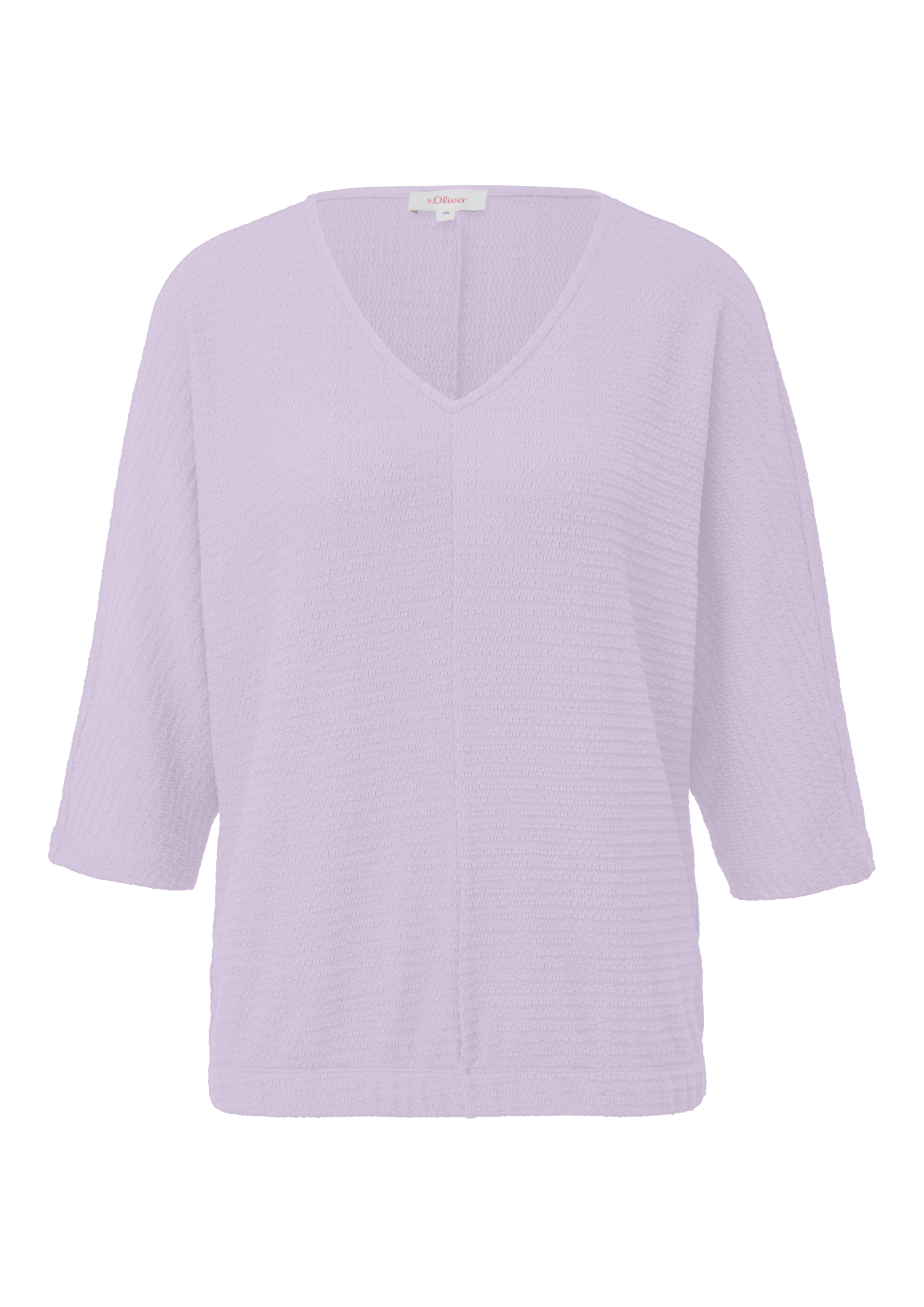 s.Oliver 3/4-Arm-Shirt, mit Struktur