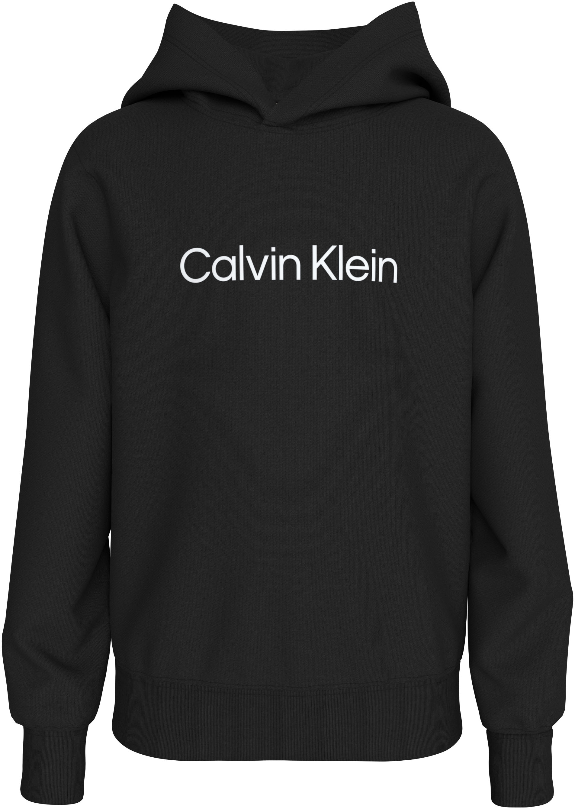 Calvin Klein Jeans Kapuzensweatshirt »Inst. Logo Reg. Terry Hoodie«, für Kinder bis 16 Jahre und mit Logoschriftzug
