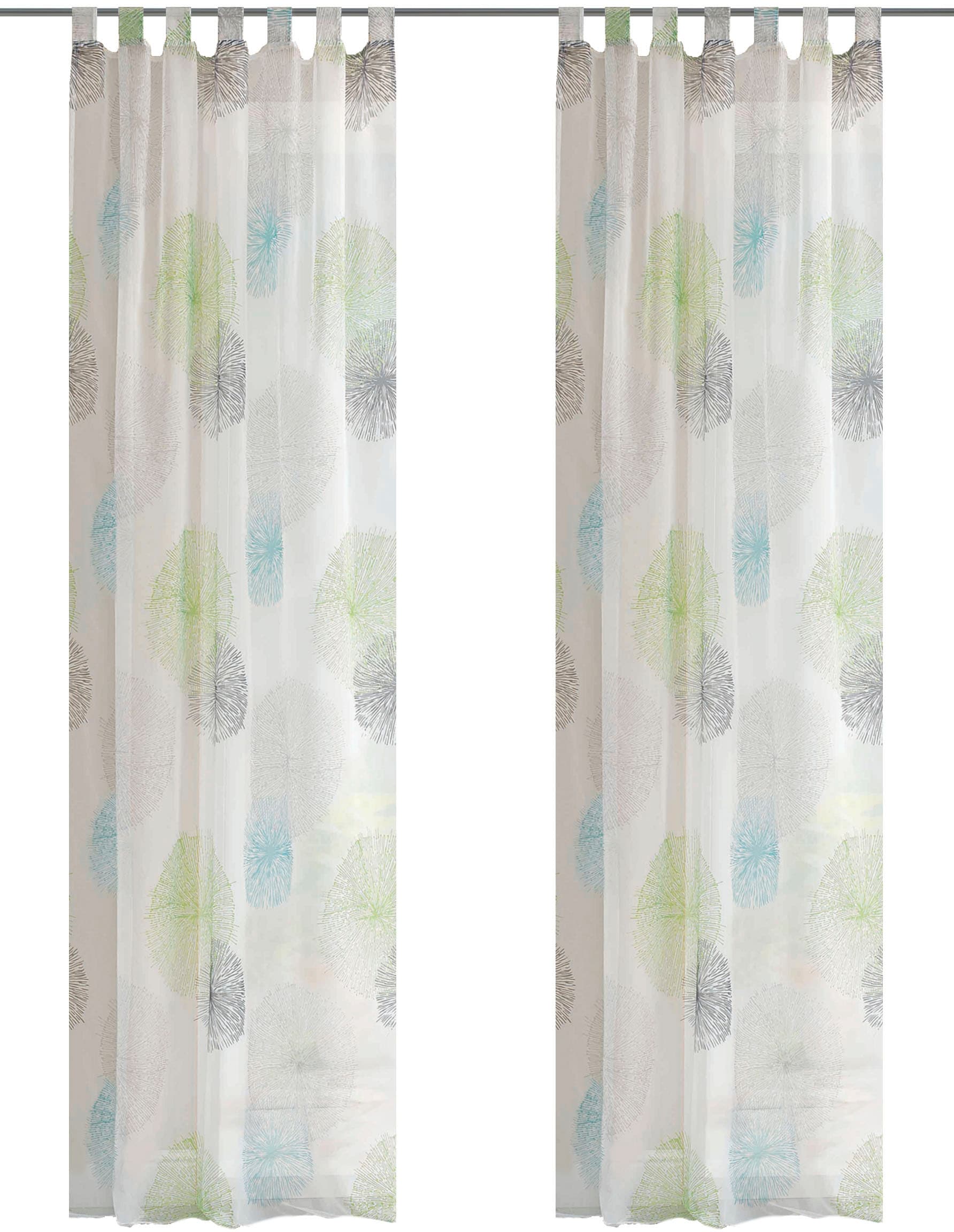 HOME WOHNIDEEN Vorhang »RAWLINS«, (2 St.), 2er Pack Schlaufenschal RAWLINS günstig online kaufen
