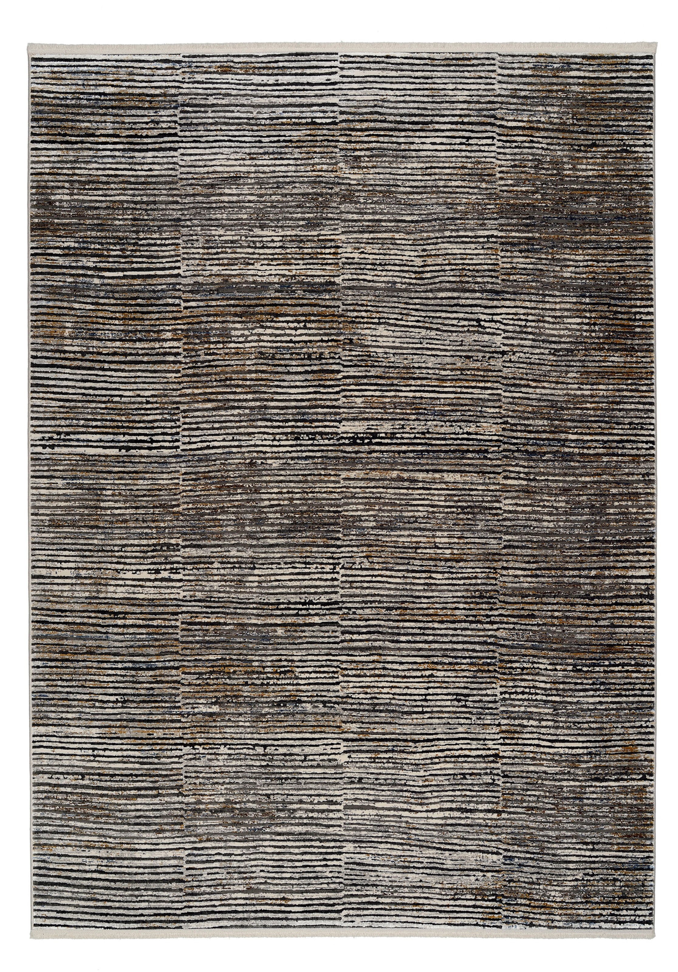 Musterring Teppich »COLORADO STRIPE«, rechteckig, 5 mm Höhe, exclusive MUSTERRING DELUXE COLLECTION hochwertig gekettelt Fransen