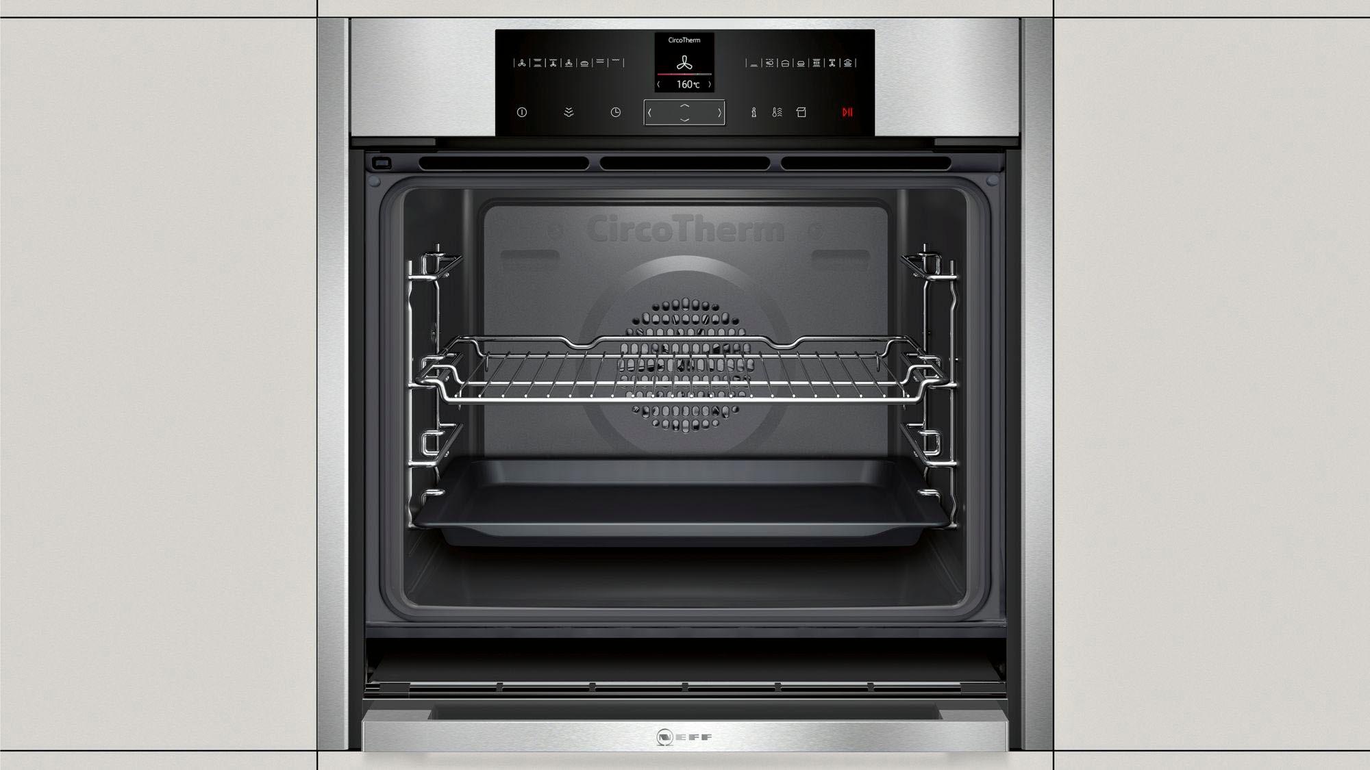 8. Bild von NEFF Dampfbackofen N 70 »B45VR22N0«, easyClean, mit Slide&Hide®