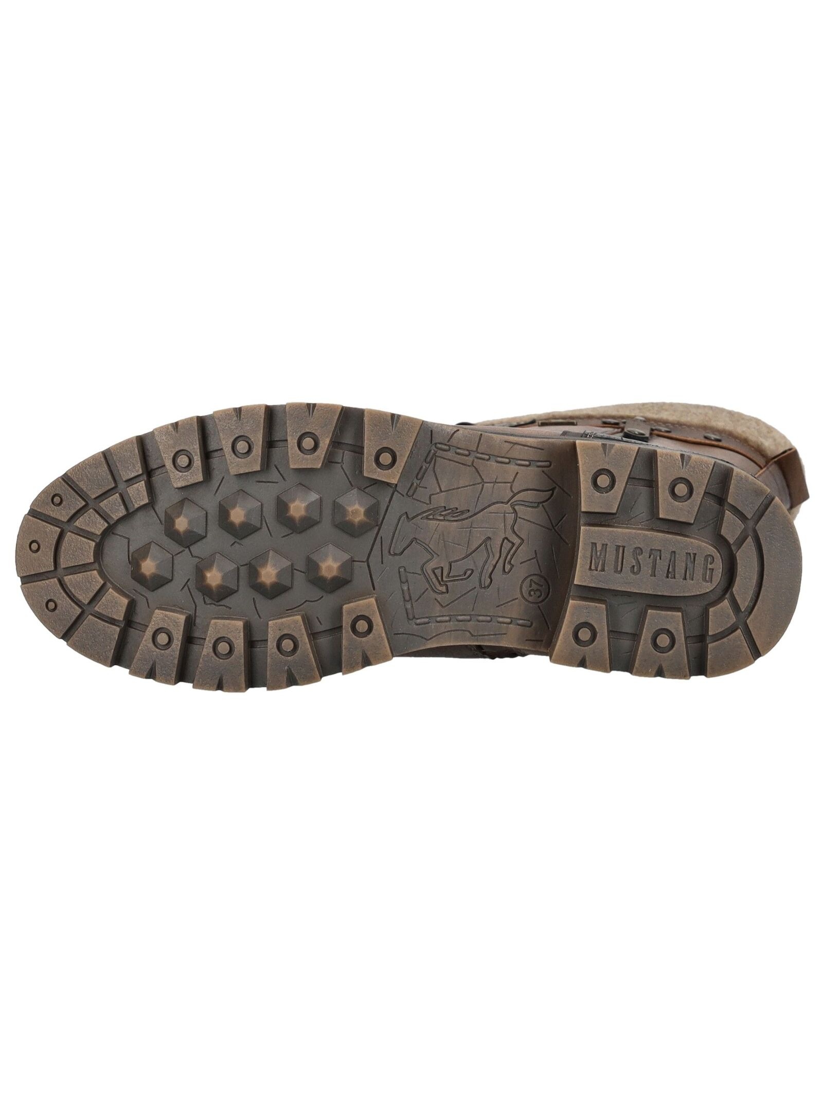 Mustang Shoes Schnürstiefel »Mustang Shoes Stiefel Lederimitat/Textil«