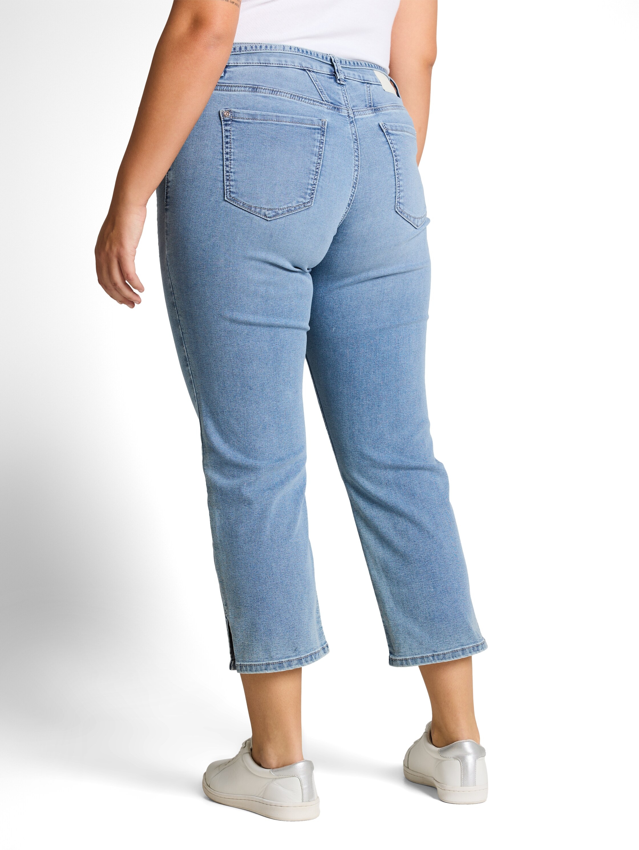 TOM TAILOR PLUS Skinny-fit-Jeans mit Jeans-Bindeband und Stretch