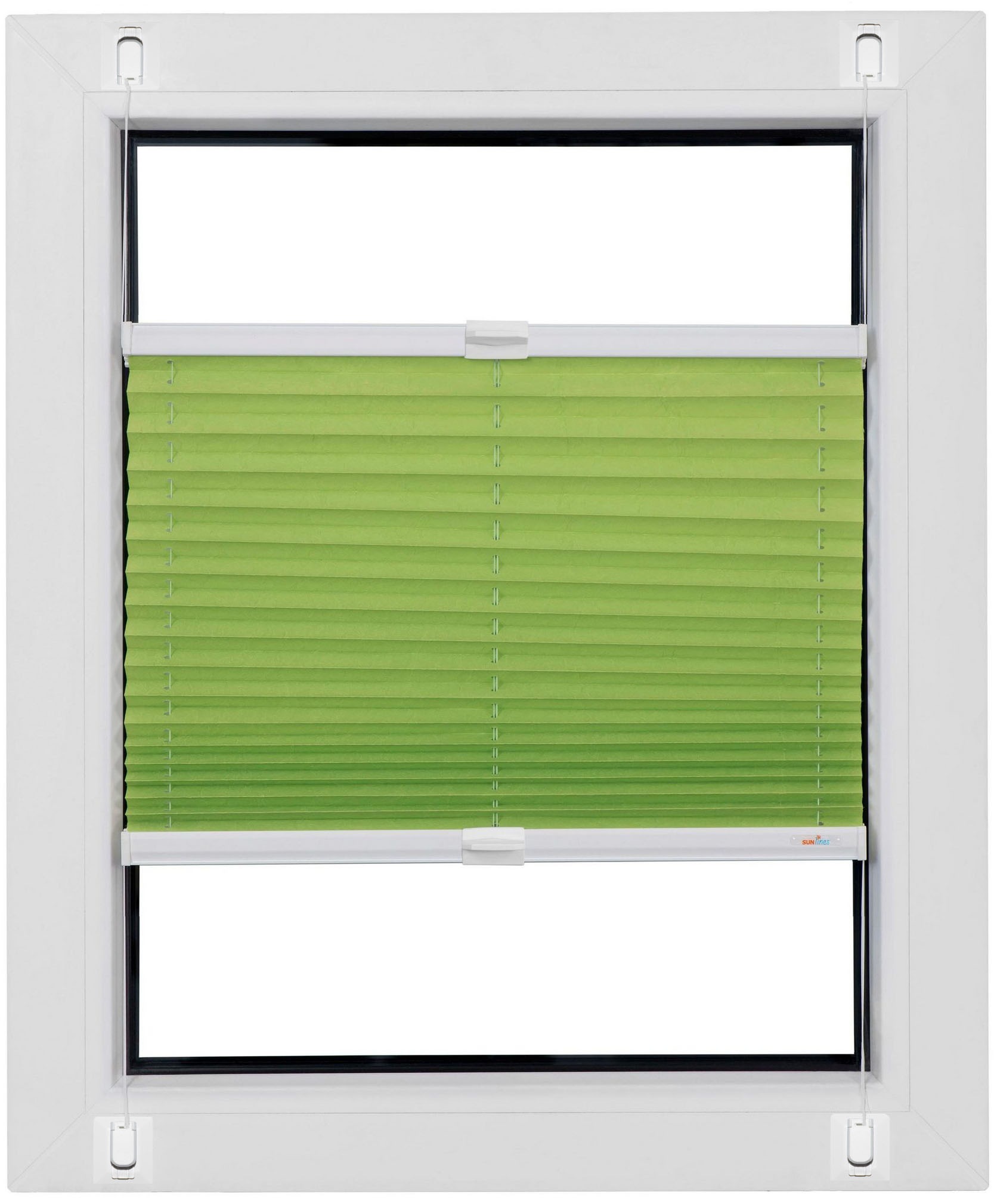 2 Plissee »Start-up Style Crush« blickdicht ohne Bohren verspannt geklebt m günstig online kaufen