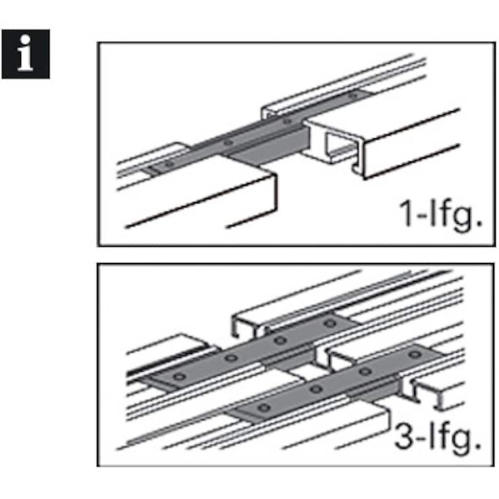 GARDINIA Gardinenstangenhalter »Schienenverbinder«, (1 St.)
