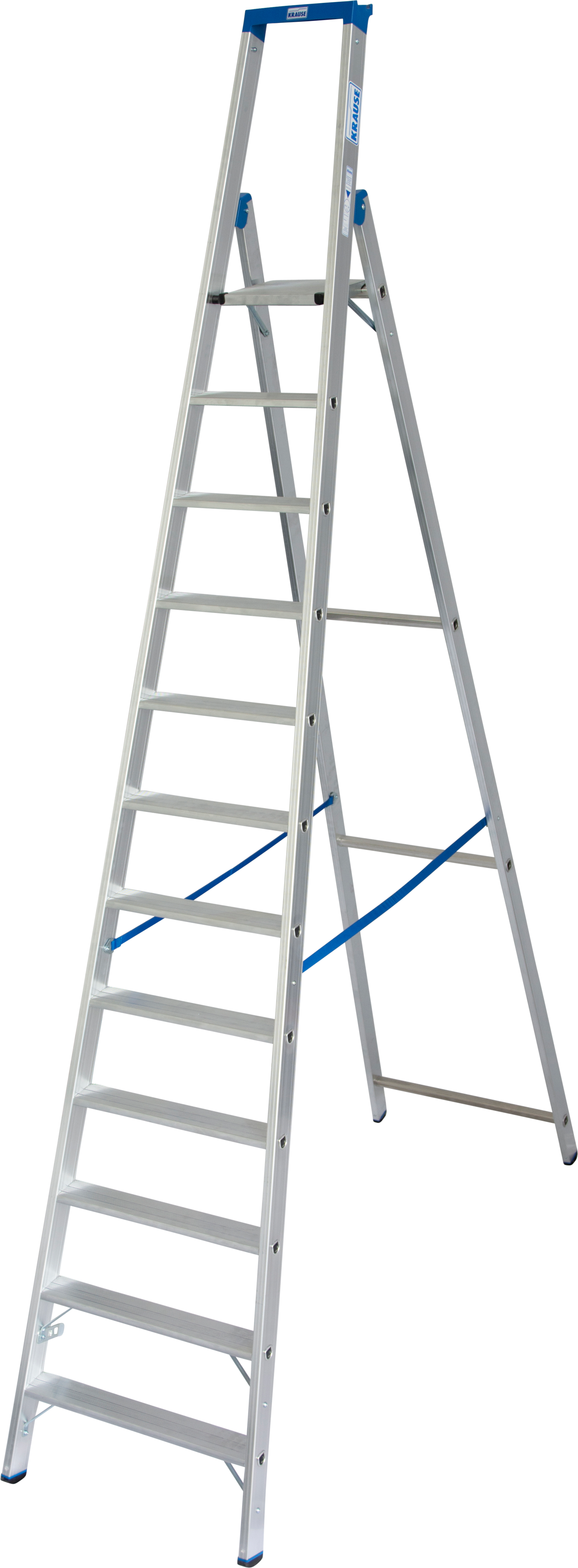 KRAUSE Stehleiter »STABILO« silberfarben 12 Sprossen