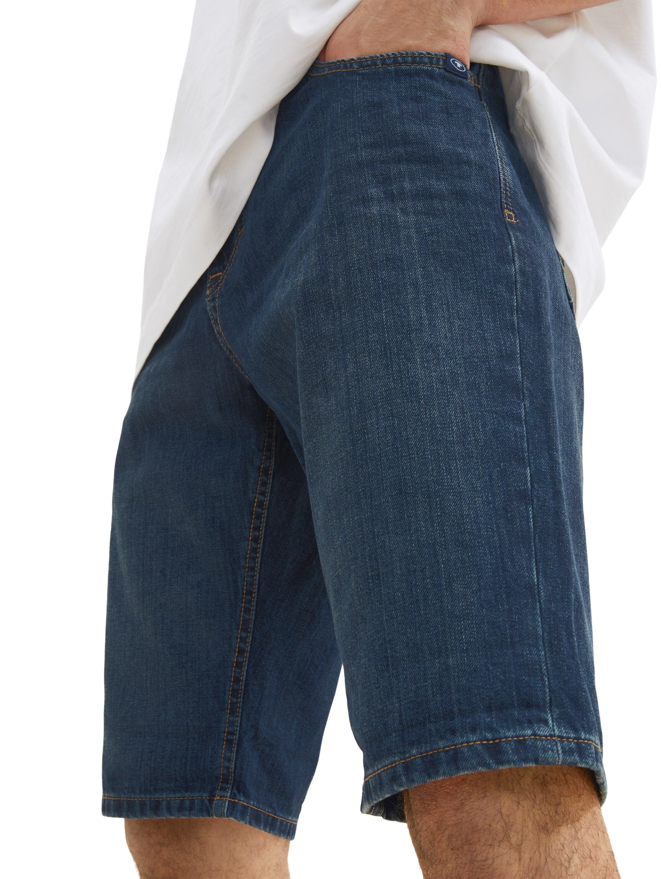 5. Bild von TOM TAILOR Jeansshorts »Josh«, in 5-Pocket Form