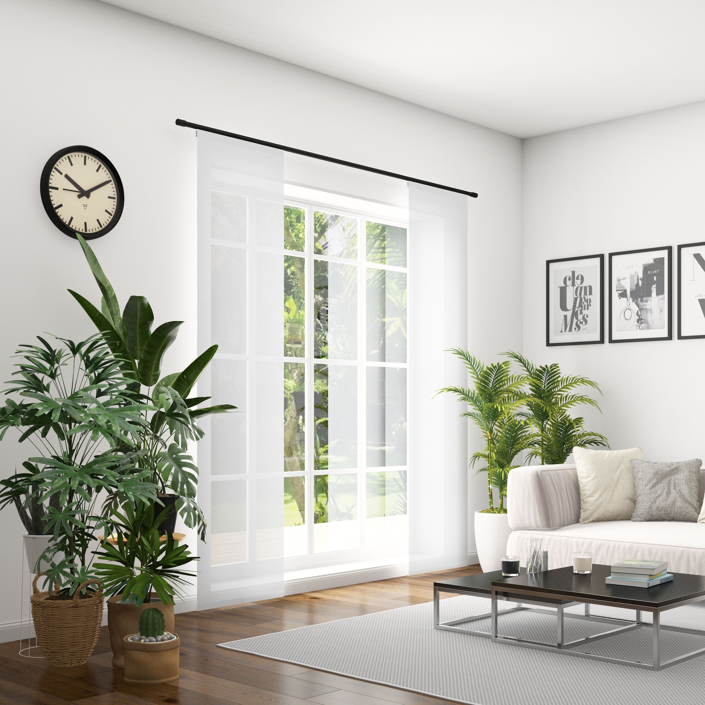 Neutex for you! Schiebegardine »Allure« Klettband 1 Stk. tlg. HxB: 245x60, günstig online kaufen