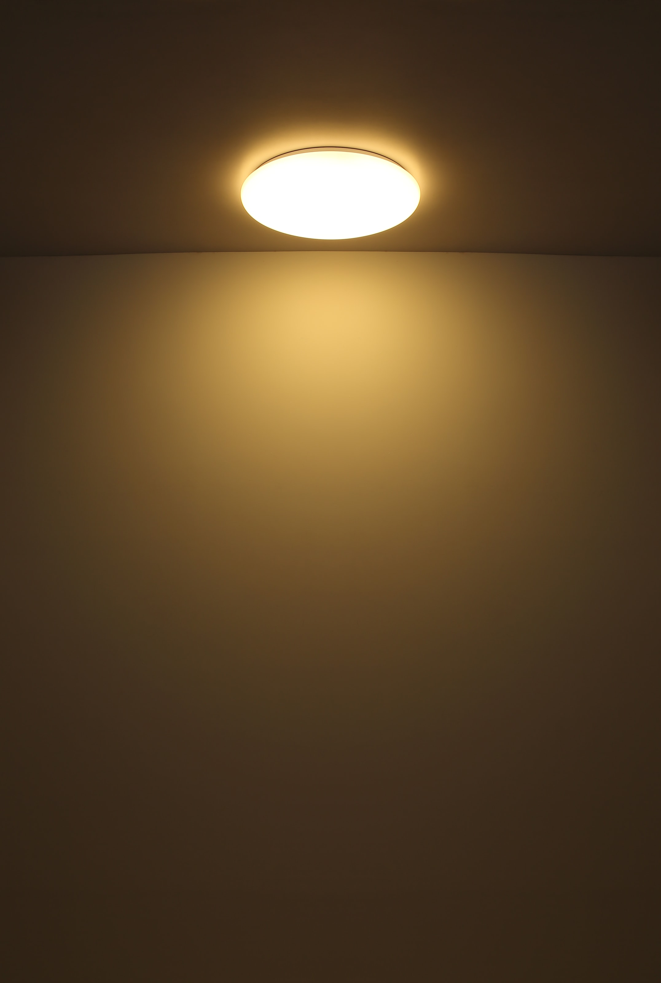 GLOBO LIGHTING LED Deckenleuchte »ECLYPSE«, Leuchtmittel LED-Modul | LED fest integriert, Deckenlampe/rund/Wohnzimmer/Schlafzimmer/elegant