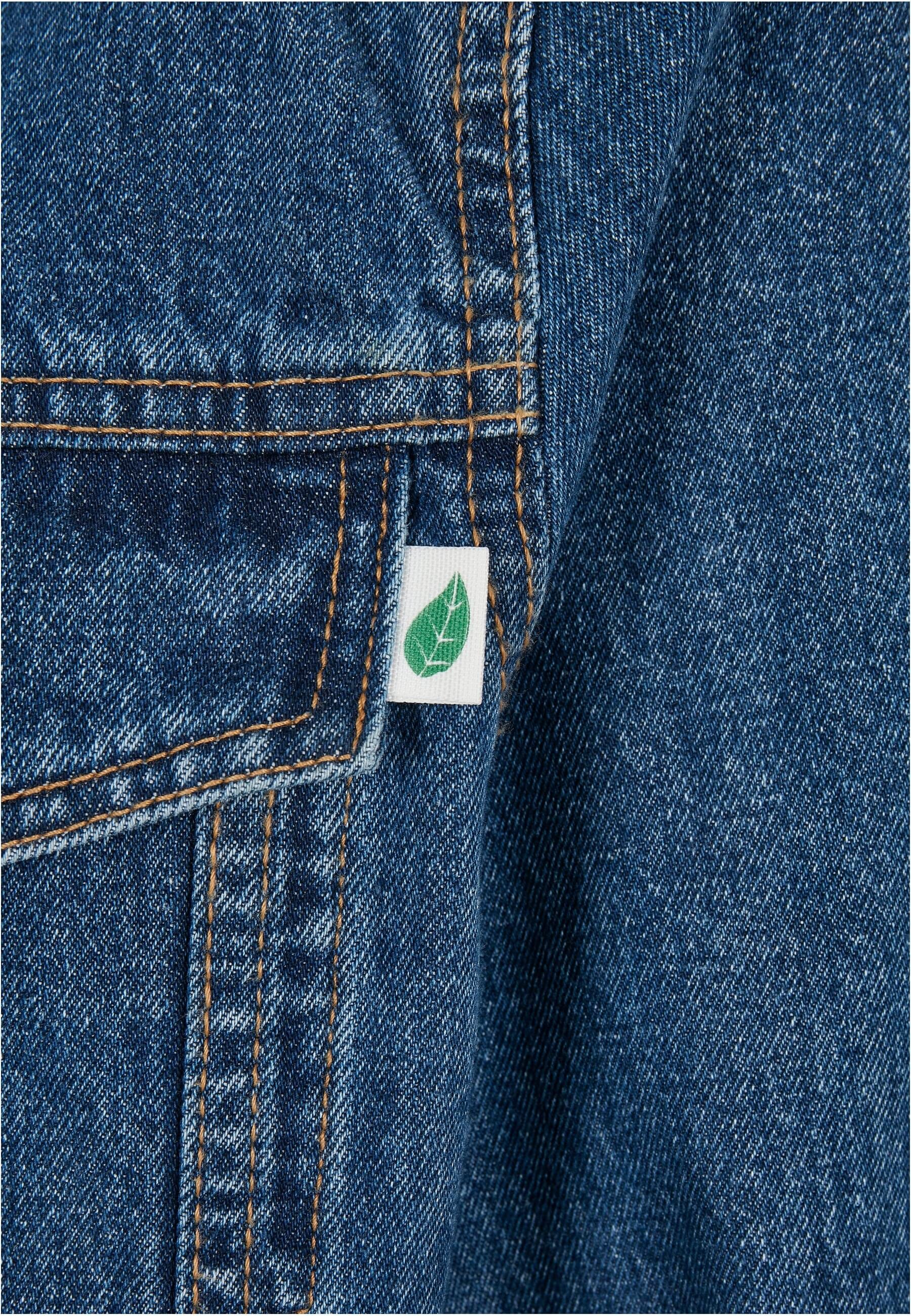 URBAN CLASSICS Jeansjacke »Urban Classics Herren Organic Basic Denim Jacket« 1 Stk. tlg. ohne Kapuze