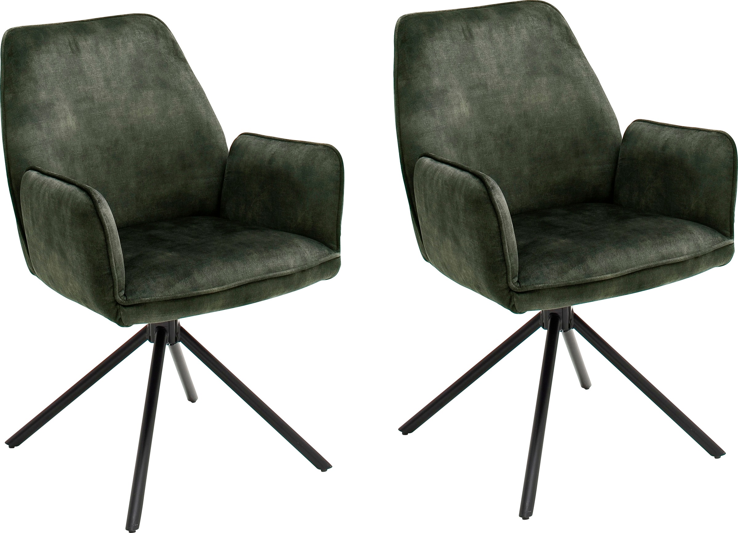 MCA furniture Esszimmerstuhl »Ottawa mit Armlehne«, (Set), 2 St., Vintage, günstig online kaufen