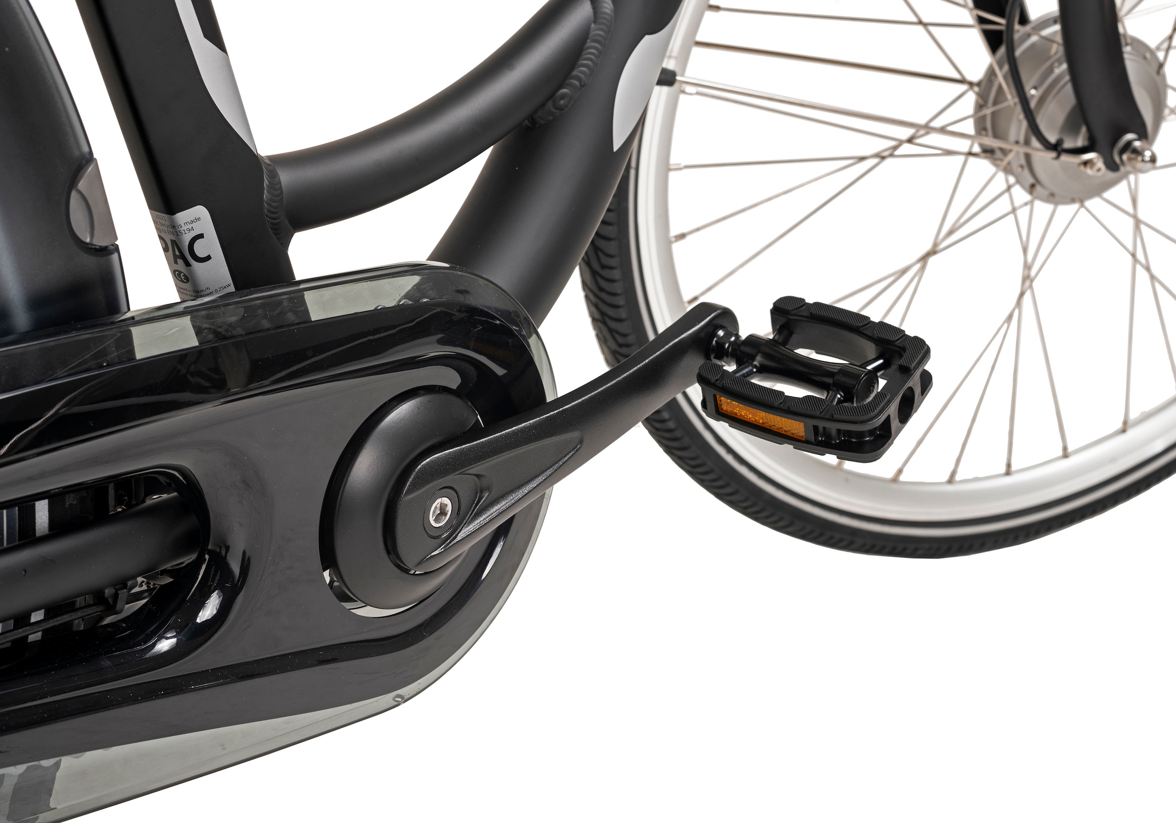 VOGUE BIKE E-Bike »Basic«, 3 Gang, Shimano, Nexus, Frontmotor 250 W, Pedelec, Elektrofahrrad für Damen u. Herren