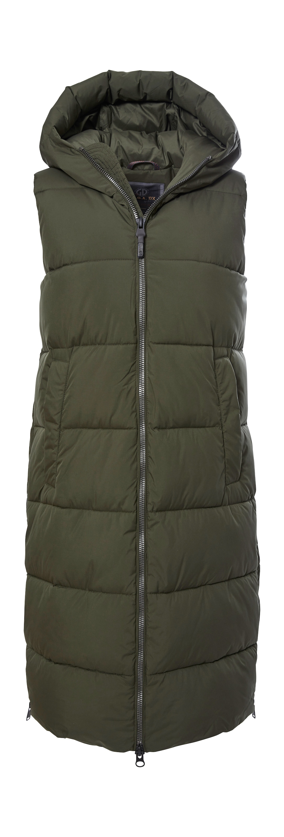G.I.G.A. DX BY KILLTEC Steppweste »GW 24 WMN QLTD VST« Lange Steppweste, wasserabweisend, winddicht, atmungsaktiv, recycelt olivgrün 36 36 Damen...