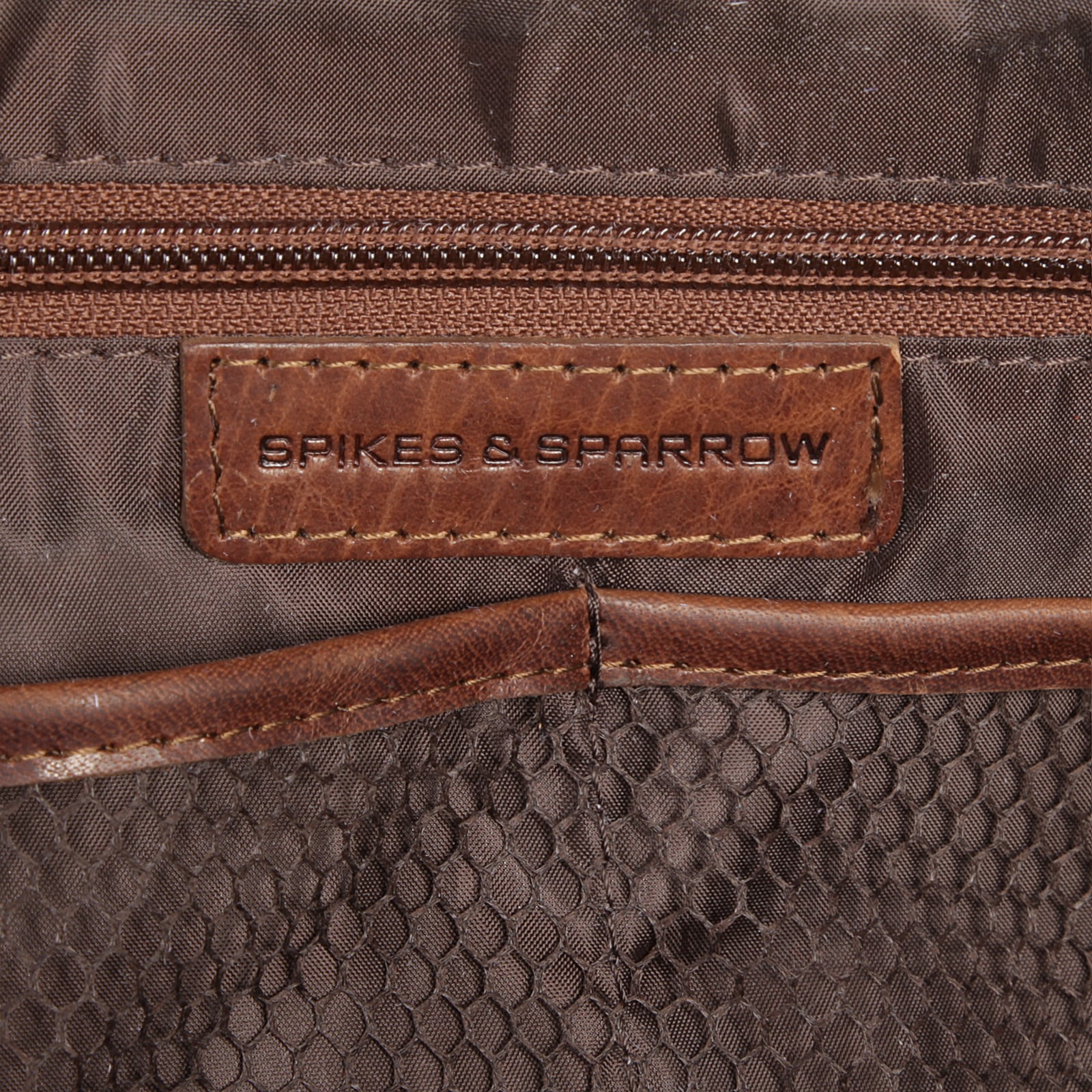 Spikes & Sparrow Reisetasche echt Leder