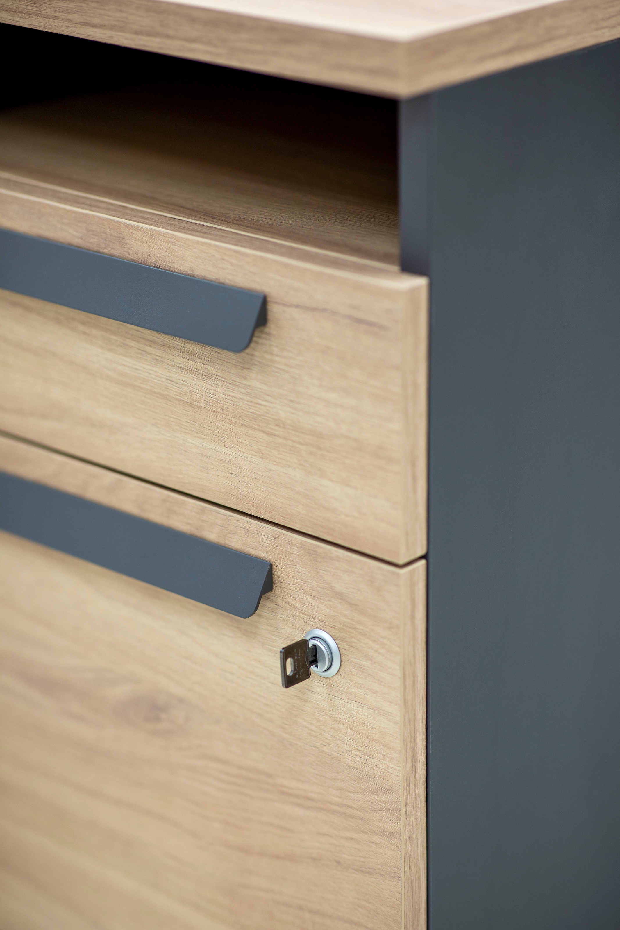 Gami Aktenschrank »ARCADE«, wahlweise 1 Schublade für Hängeregister oder 1 Stiftbox