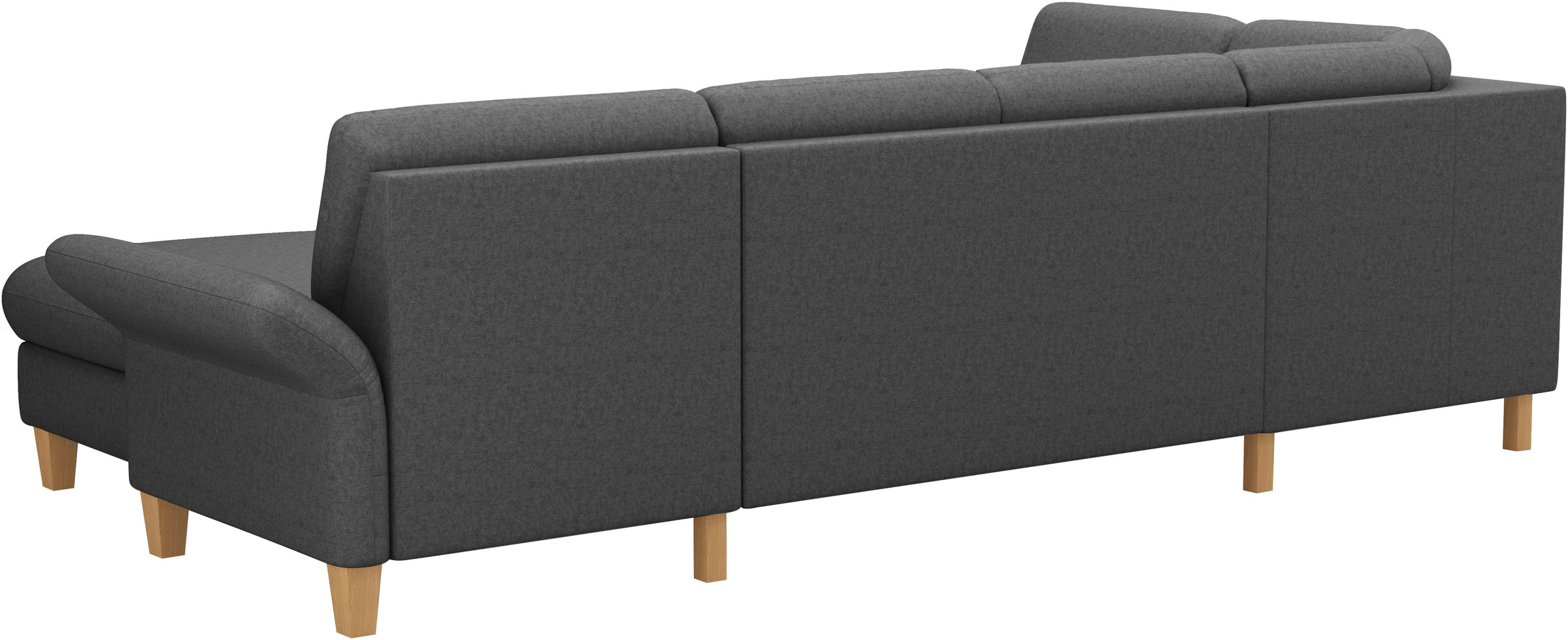 Home affaire Wohnlandschaft »Rochelle, U-Form« optional mit Armteilverstellung, mit Bettfunktion & Bettkasten
