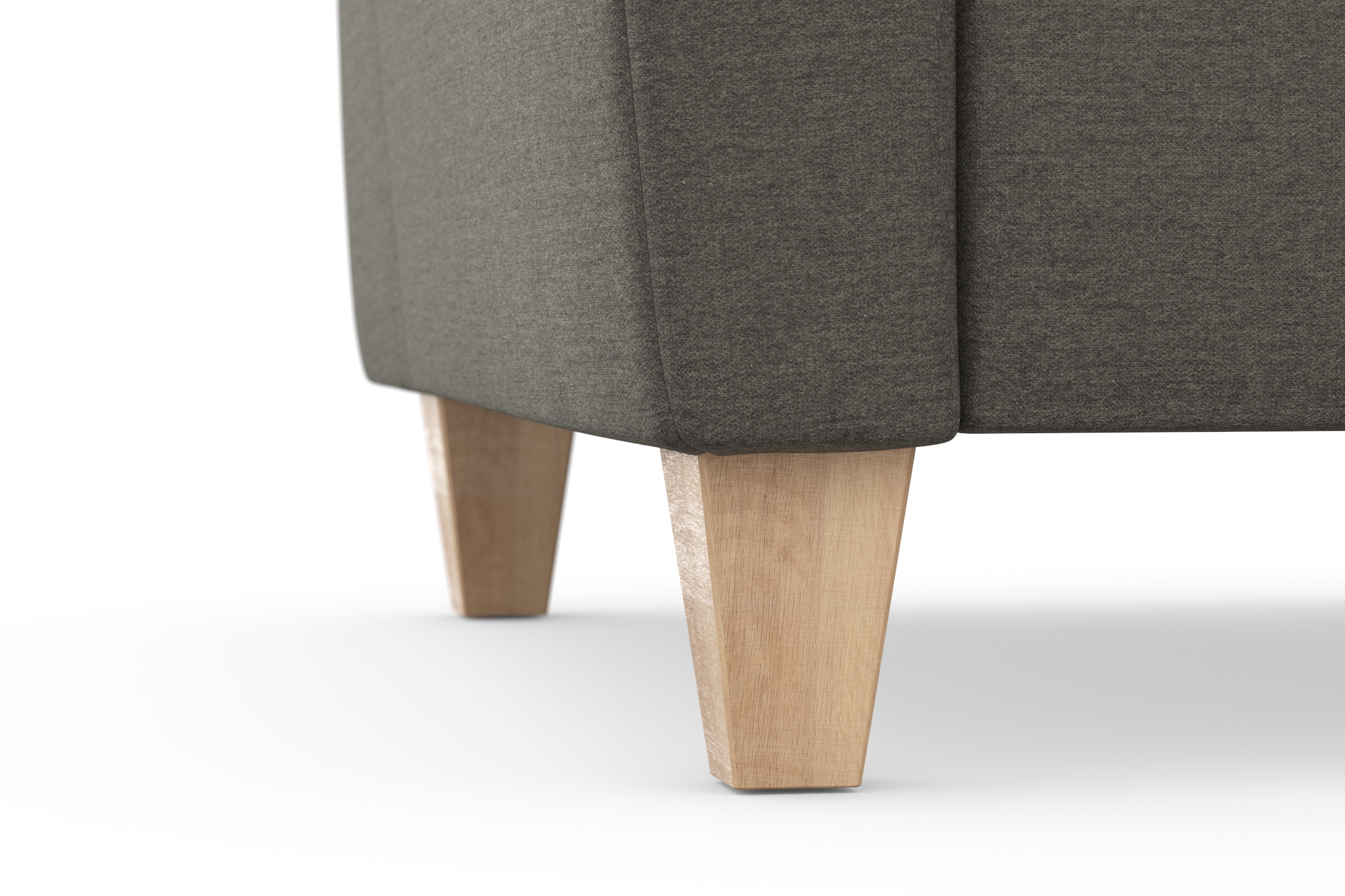 sit&more Ecksofa »Farö L-Form«, inklusive Federkern, wahlweise mit Bettfunktion und Bettkasten