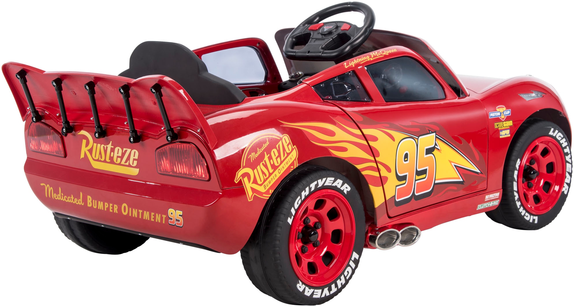 Huffy Elektro-Kinderauto »Cars Lightning McQueen Auto 7.2v« ab 3 Jahren bis 27 kg