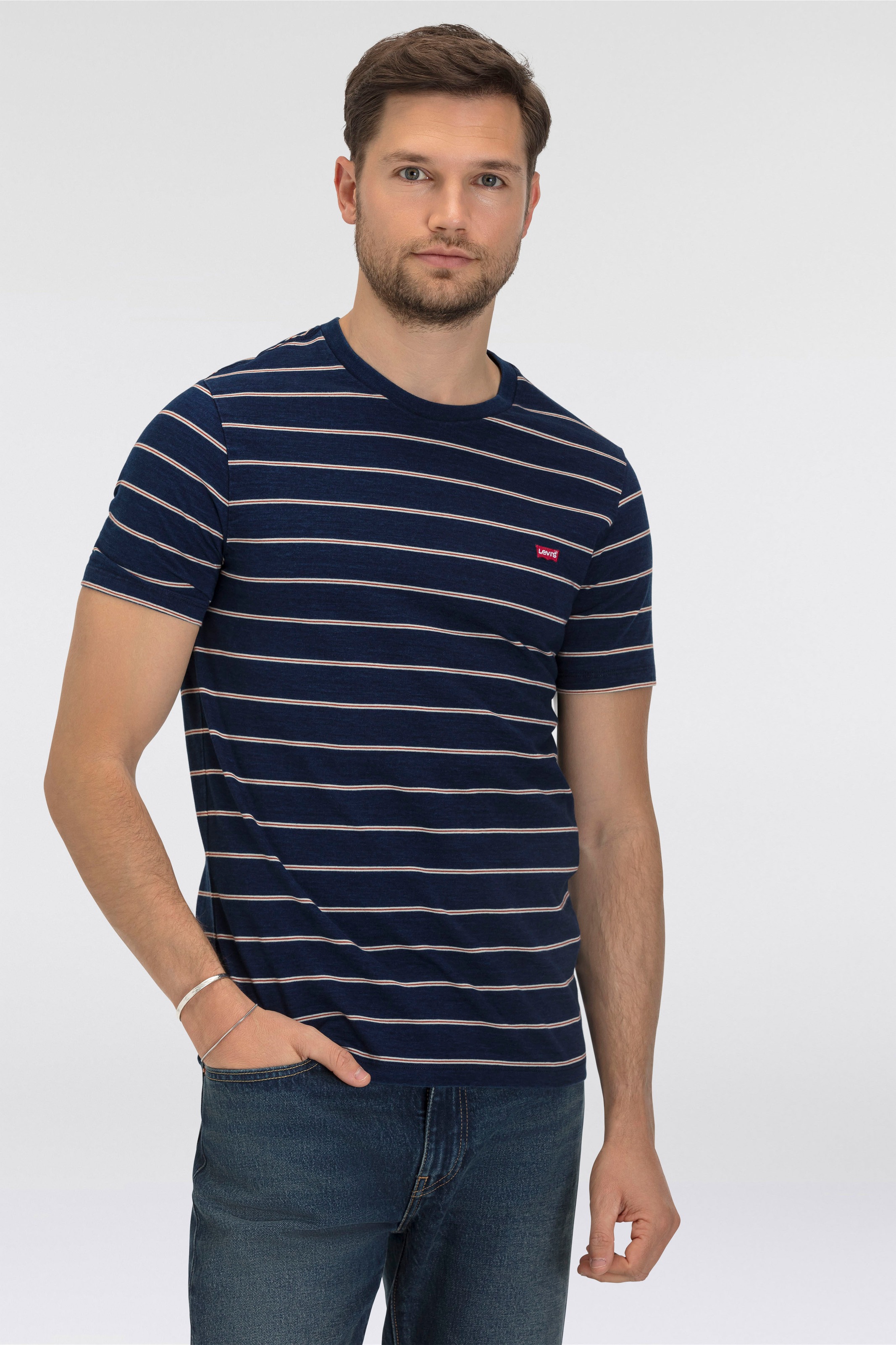 Levi's® T-Shirt mit Streifenmuster