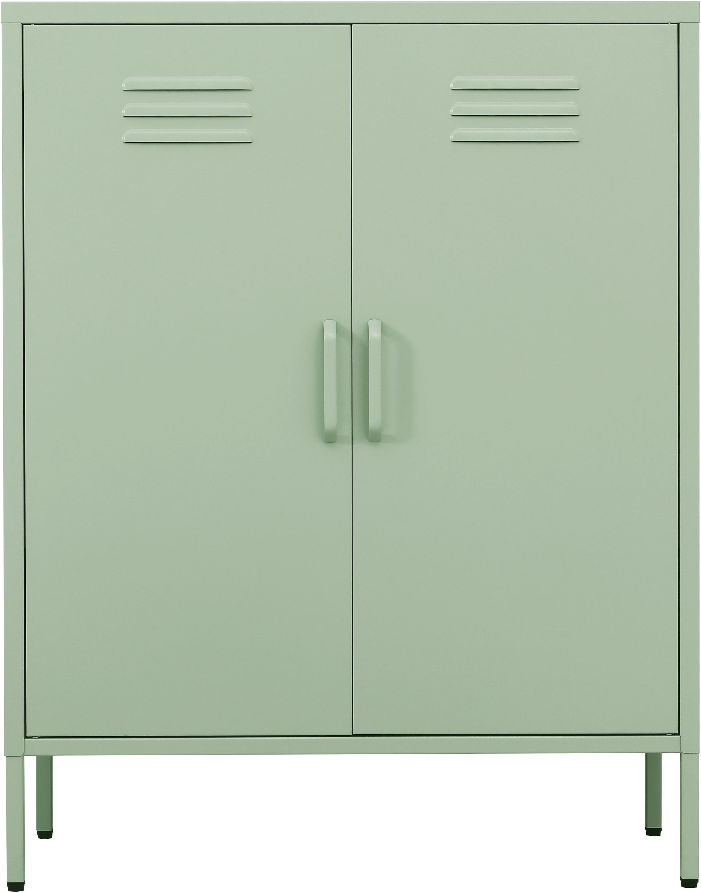 OTTO home Wäscheschrank »Siena Metallschrank Stahlschrank Mehrzweckschrank Beistellschrank« Breite 80cm , idealer Wäscheschrank im Loft Design,  Bestseller Stahlschrank Kommode mit 2 Türen
