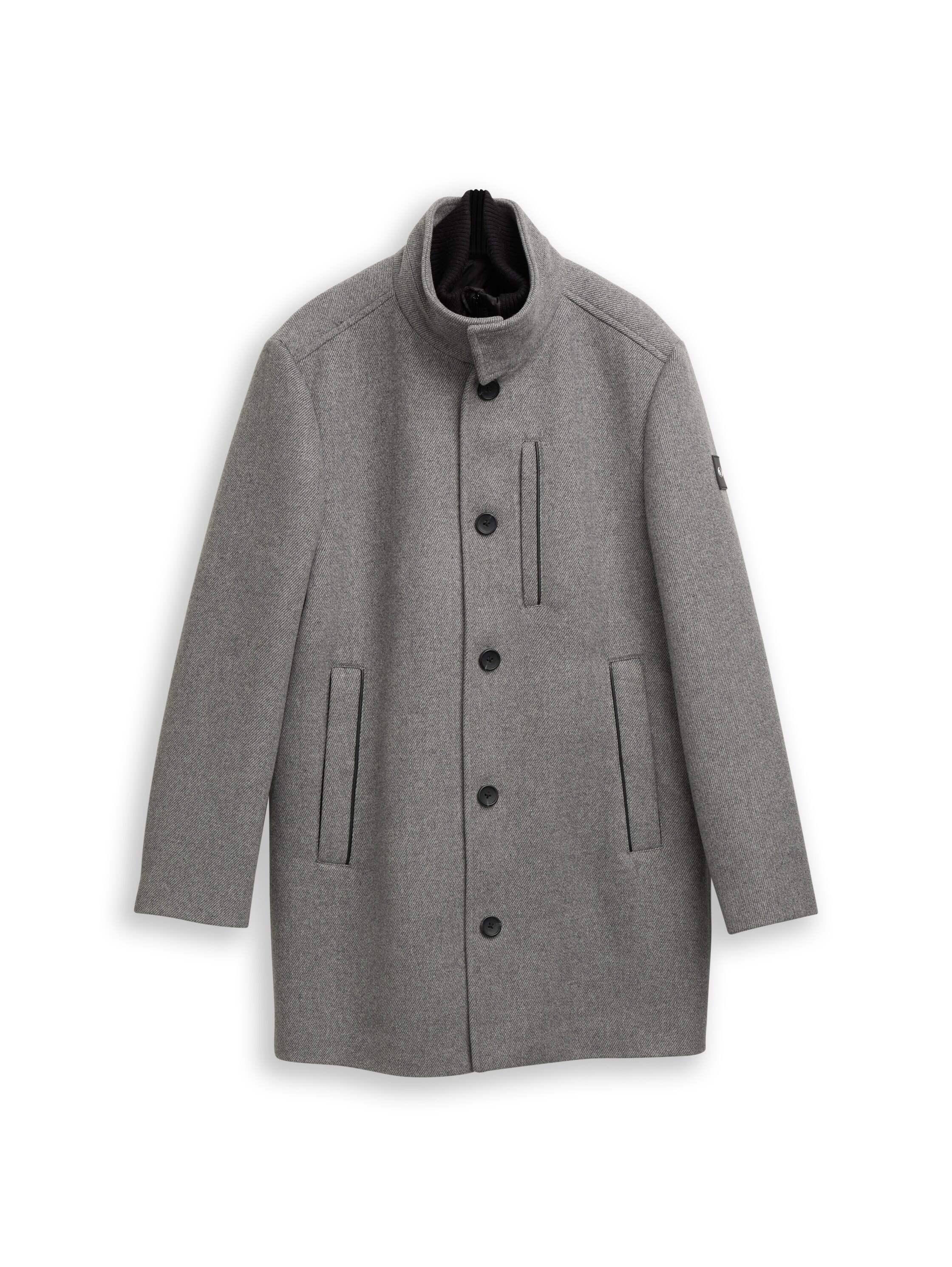TOM TAILOR Wollmantel, mit abnehmbarer Innenjacke