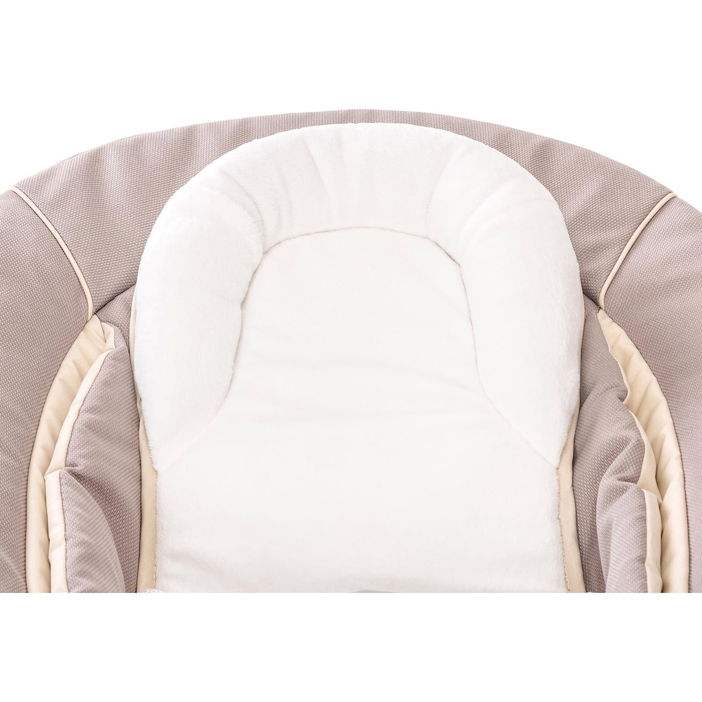 Hauck Hochstuhlaufsatz »Alpha Bouncer 2in1 Wippenaufsatz, Stretch beige« bis, 9 kg