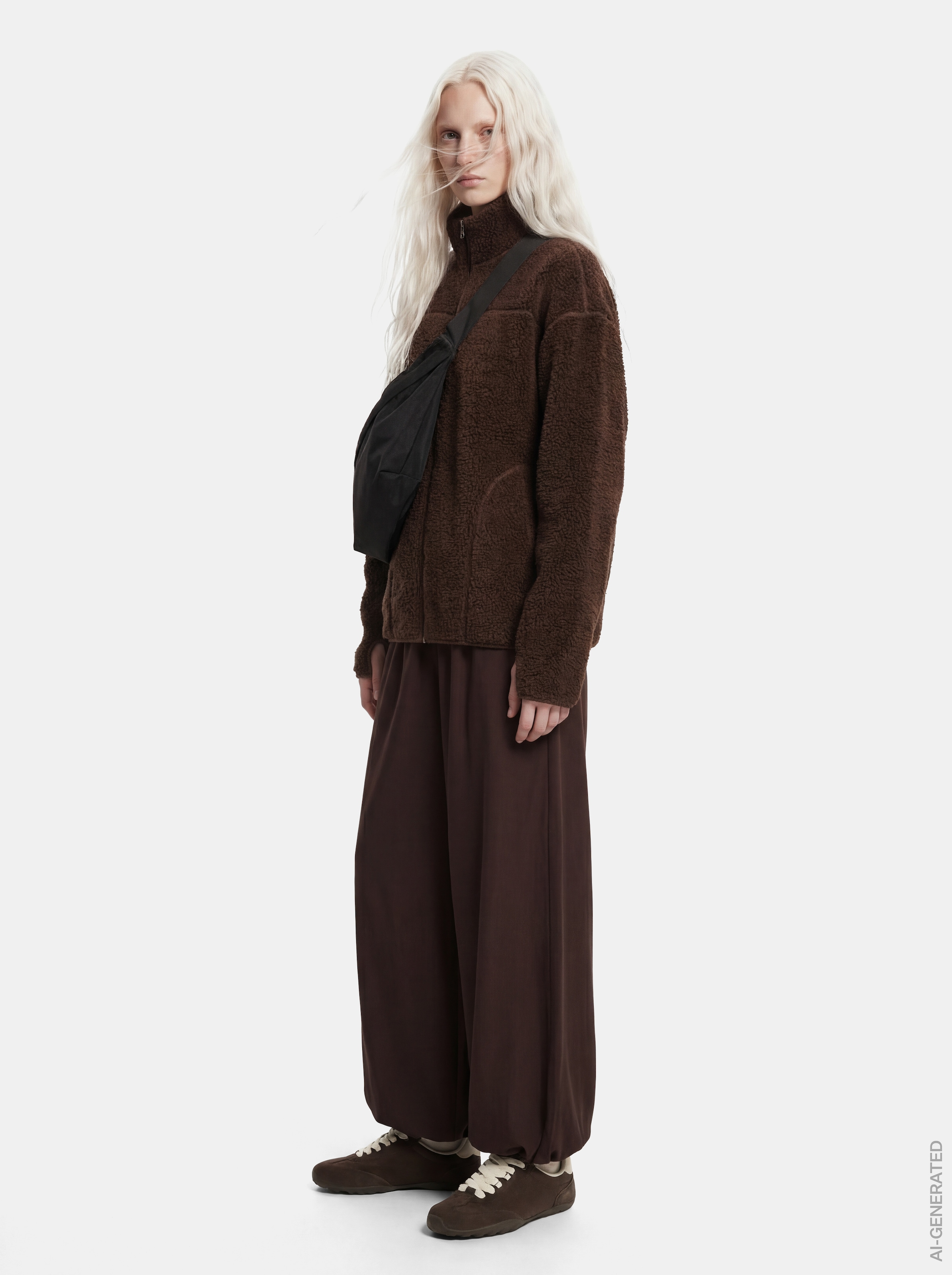 pieces Plüschjacke »PCSADIA LS TEDDY JACKET NOOS BC« Kunstfaser