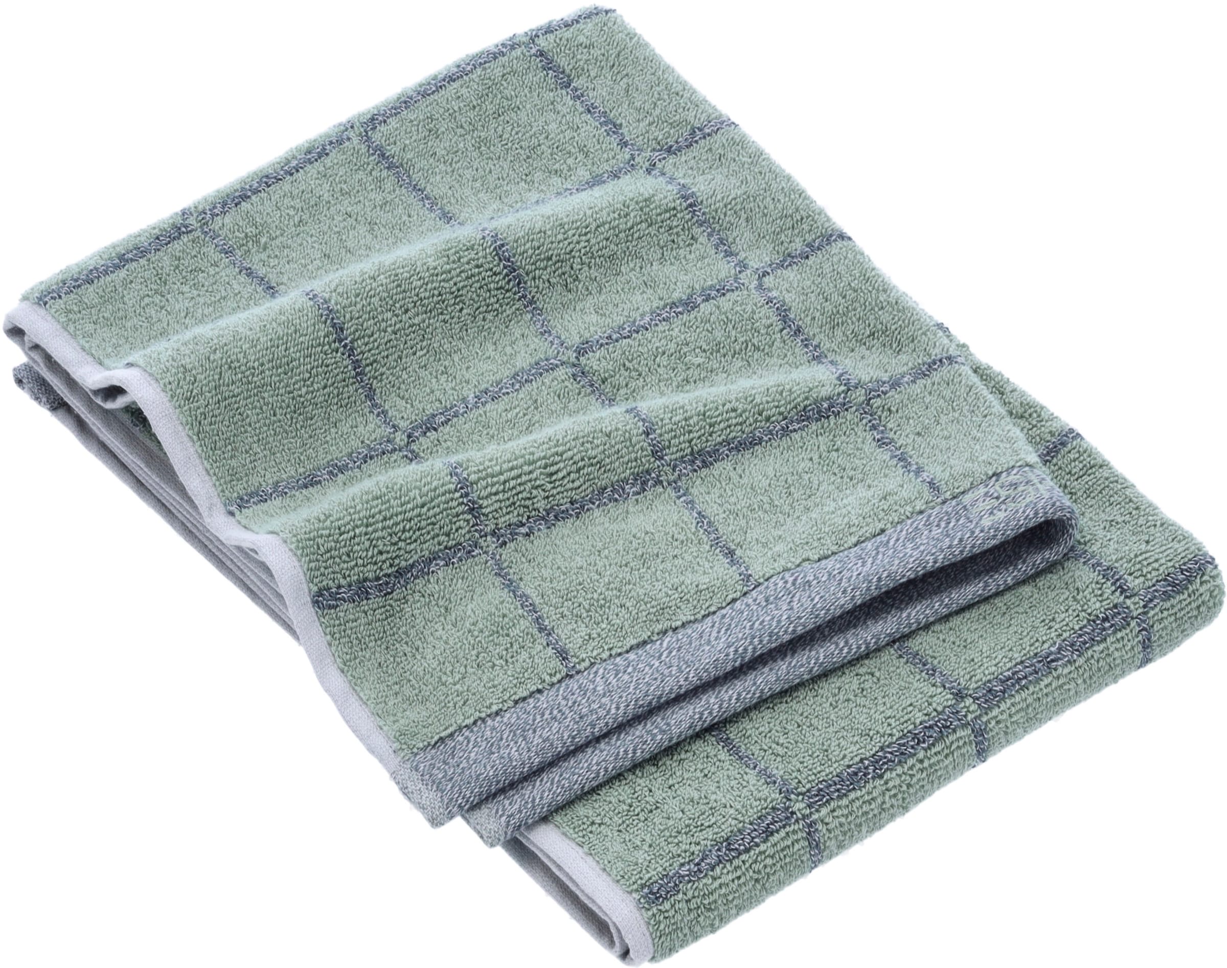 Esprit Handtuch »Melange Cube«, (2 St.), im Karodesign günstig online kaufen