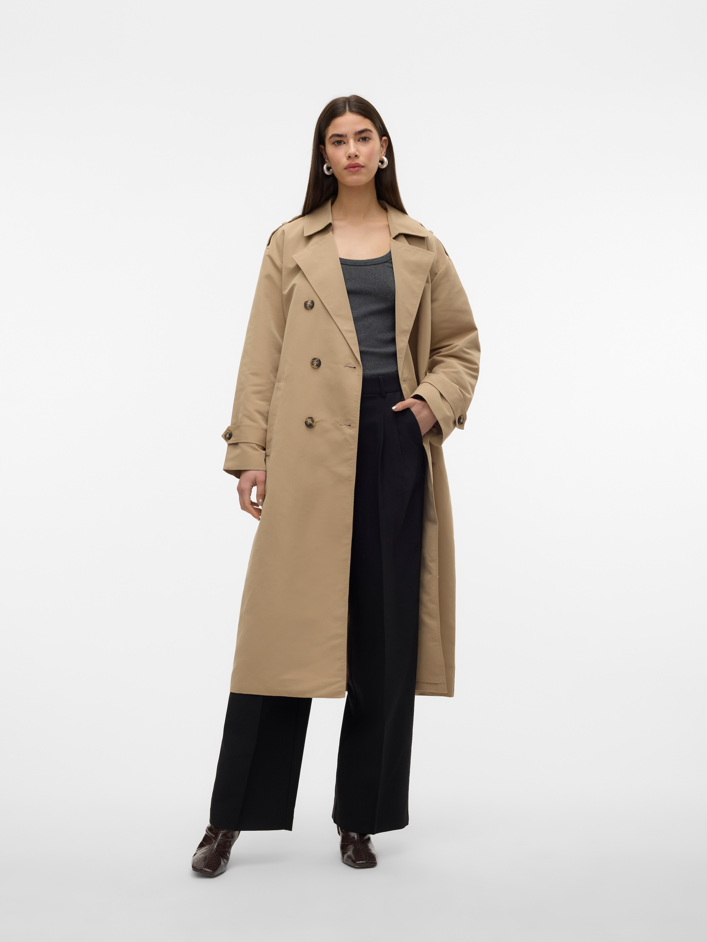 Vero Moda Trenchcoat »VMCHLOE LONG TRENCHCOAT GA NOOS«