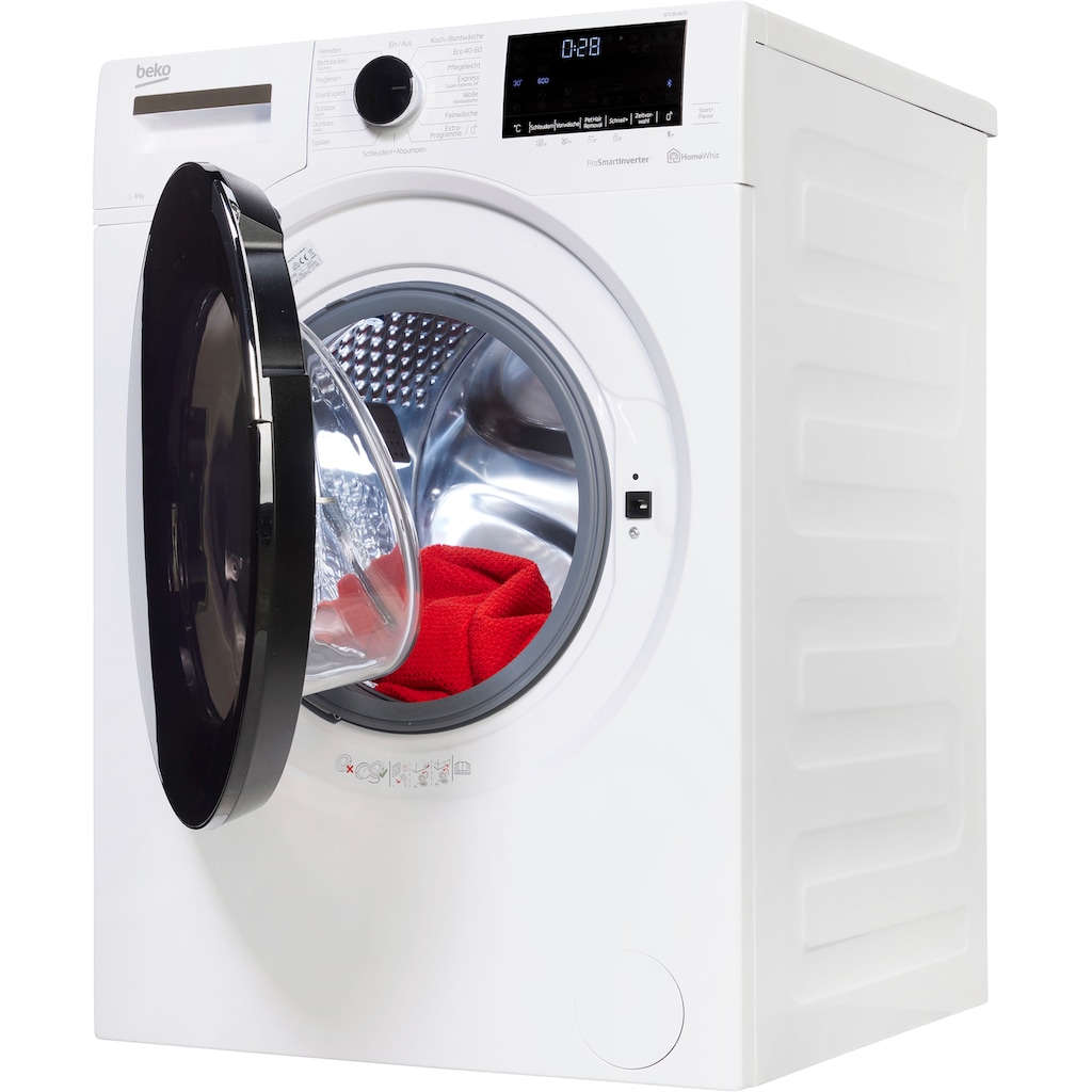 BEKO Waschmaschine »WTC81465S«, WTC81465S, WTC81465S, 8 kg, 1400 U/min