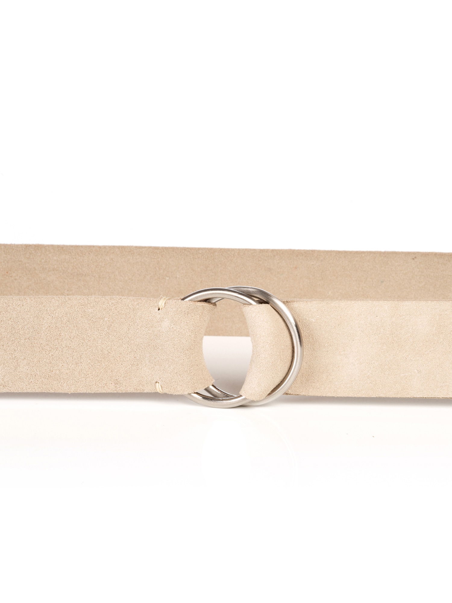MONTI Ledergürtel »MILANO« Rauleder, modische Ringschließe, One Size – 120 cm Länge