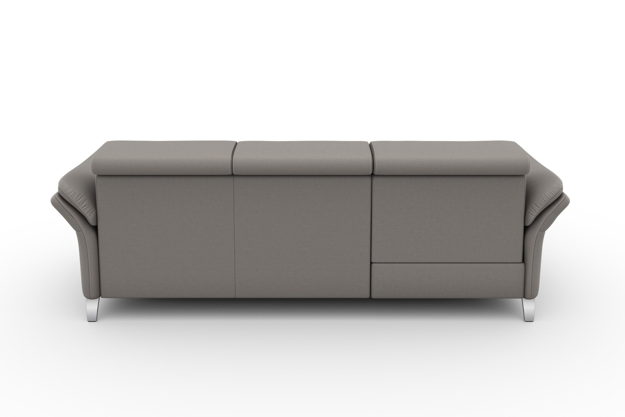 sit&more Ecksofa »Vincenzo L-Form«, inklusive Kopfteilverstellung, wahlweise mit Bettfunktion, Bettkasten