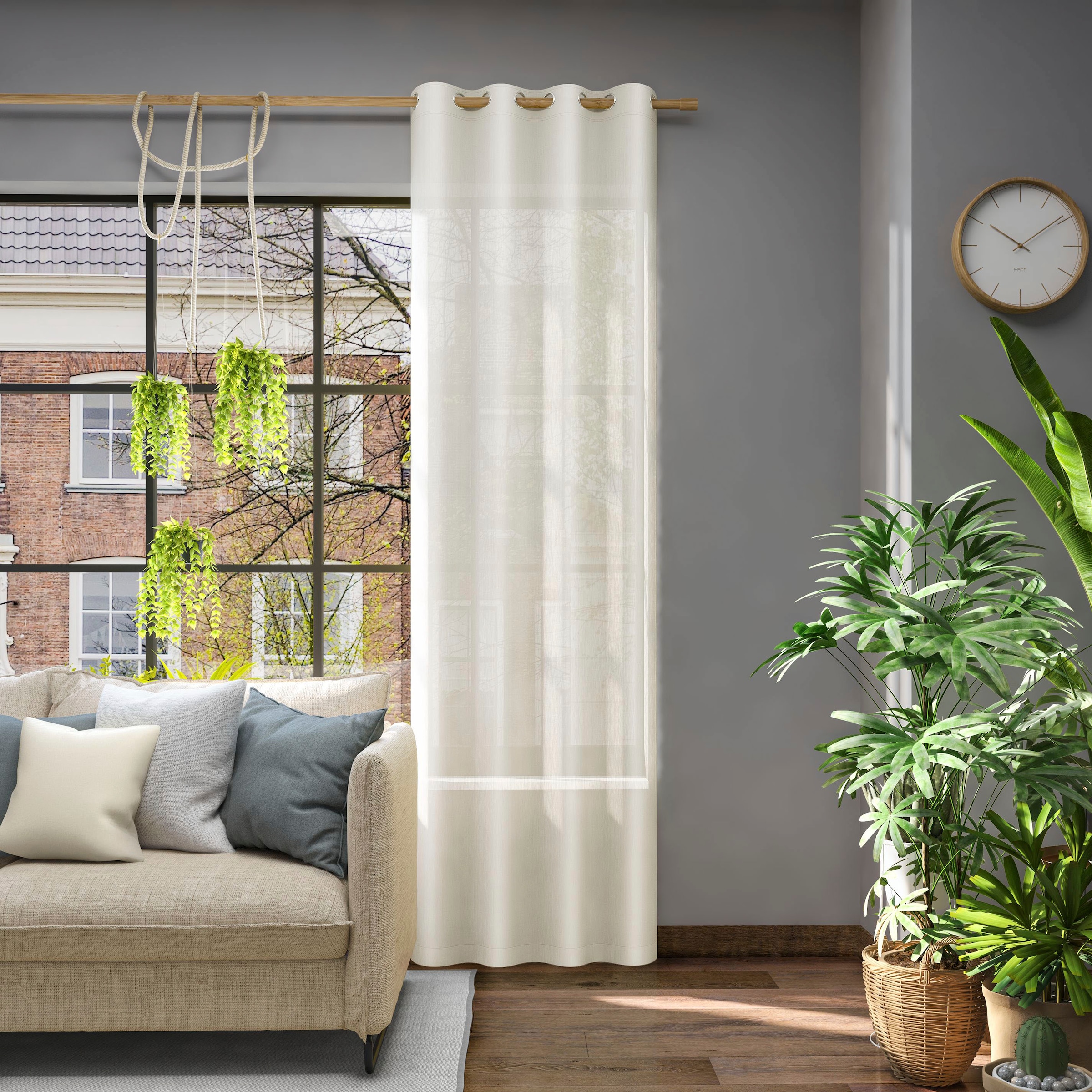 Neutex for you! Vorhang »Libre-ECO«, (1 St.), Breite 142 cm, nach Maß günstig online kaufen