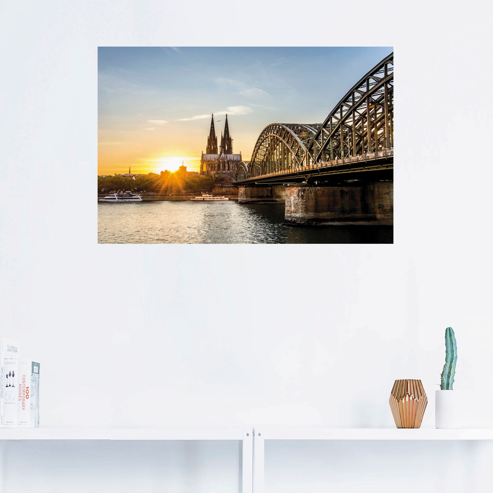Artland Wandbild »Kölner Dom«, Deutschland, (1 St.), als Poster, Wandaufkle günstig online kaufen