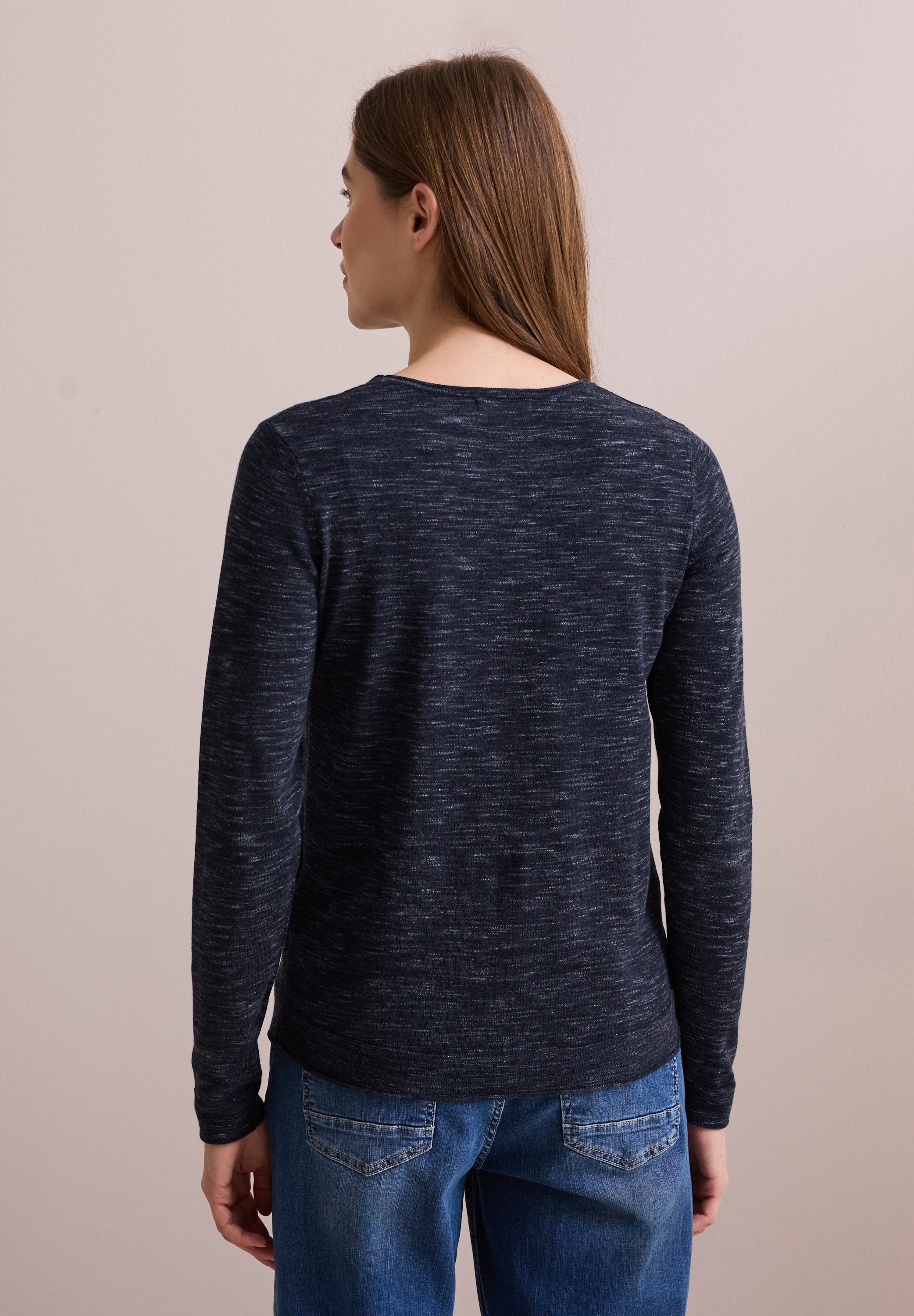 Cecil Strickpullover, mit Struktur