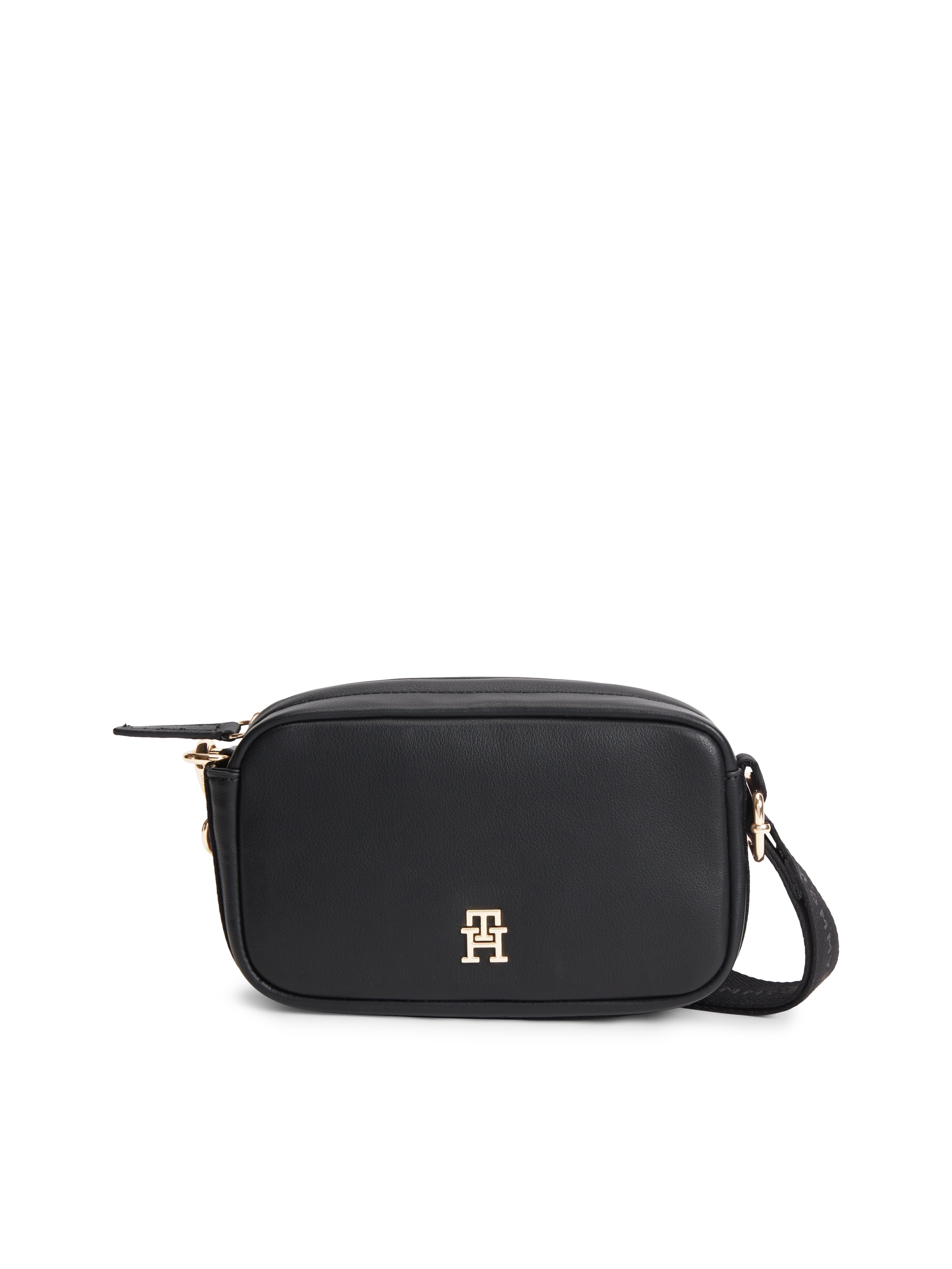 Tommy Hilfiger Umhängetasche »TH LOGOTAPE CAMERA BAG« Damen Handtasche, Schultertasche mit TH-Schmuckelement